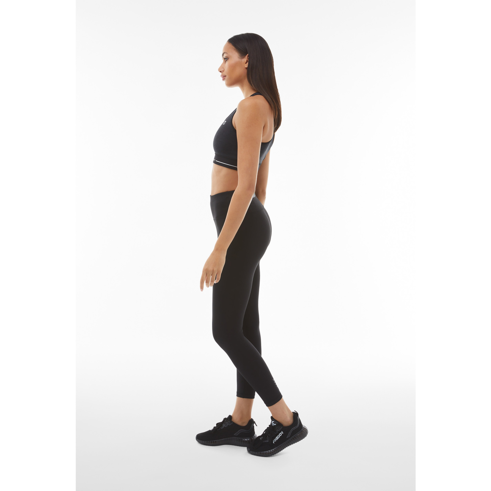 Freddy ENERGY PANTS® Recycled D.I.W.O.® - 7/8 High Waist - Black - N0 Freddy ENERGY PANTS® Recycled D.I.W.O.® - 7/8 High Waist - Black - N0