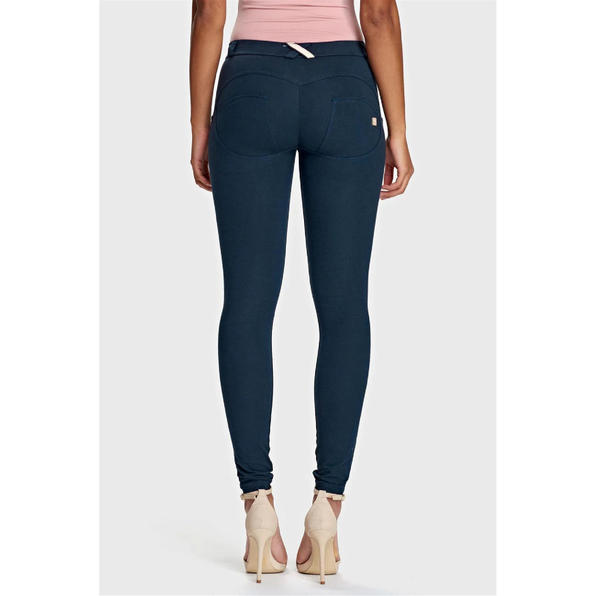 Freddy WR.UP® Push-Up Hose - Regular Waist Super Skinny - Dunkelblau Freddy WR.UP® Push-Up Hose - Regular Waist Super Skinny - Dunkelblau