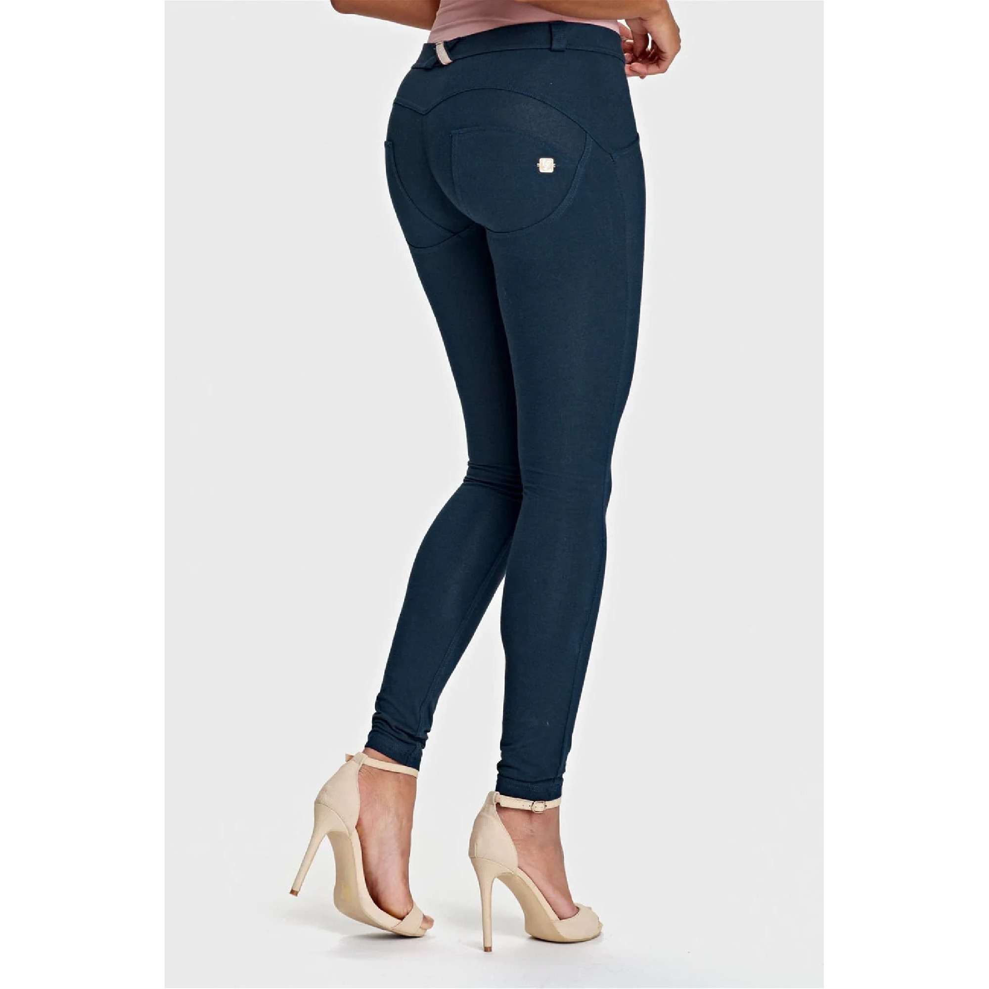 Freddy WR.UP® Push-Up Hose - Regular Waist Super Skinny - Dunkelblau Freddy WR.UP® Push-Up Hose - Regular Waist Super Skinny - Dunkelblau