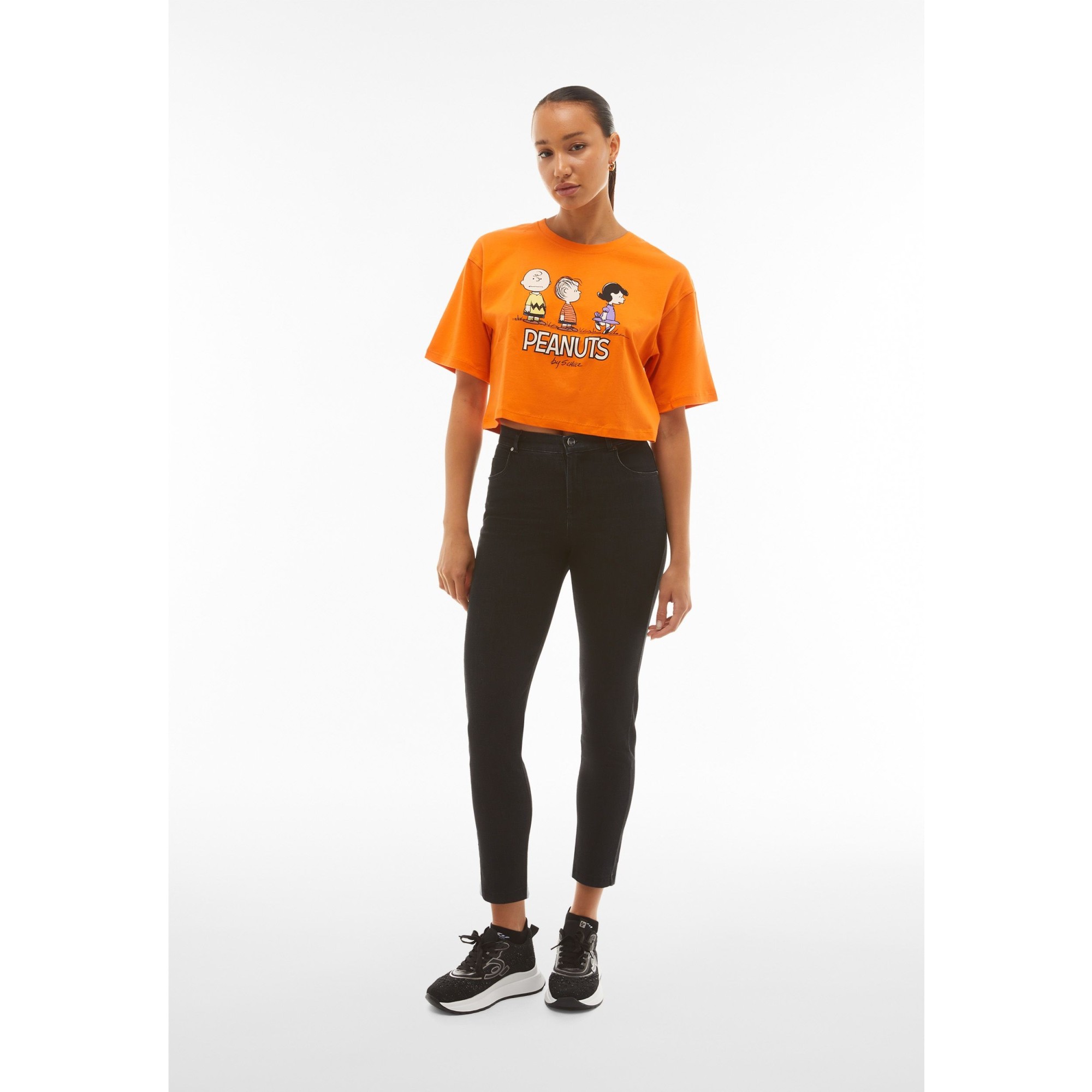 Freddy Fit Jeans - Regular Waist Skinny - Schwarz – Schwarze Nähte - J7N Freddy Fit Jeans - Regular Waist Skinny - Schwarz – Schwarze Nähte - J7N