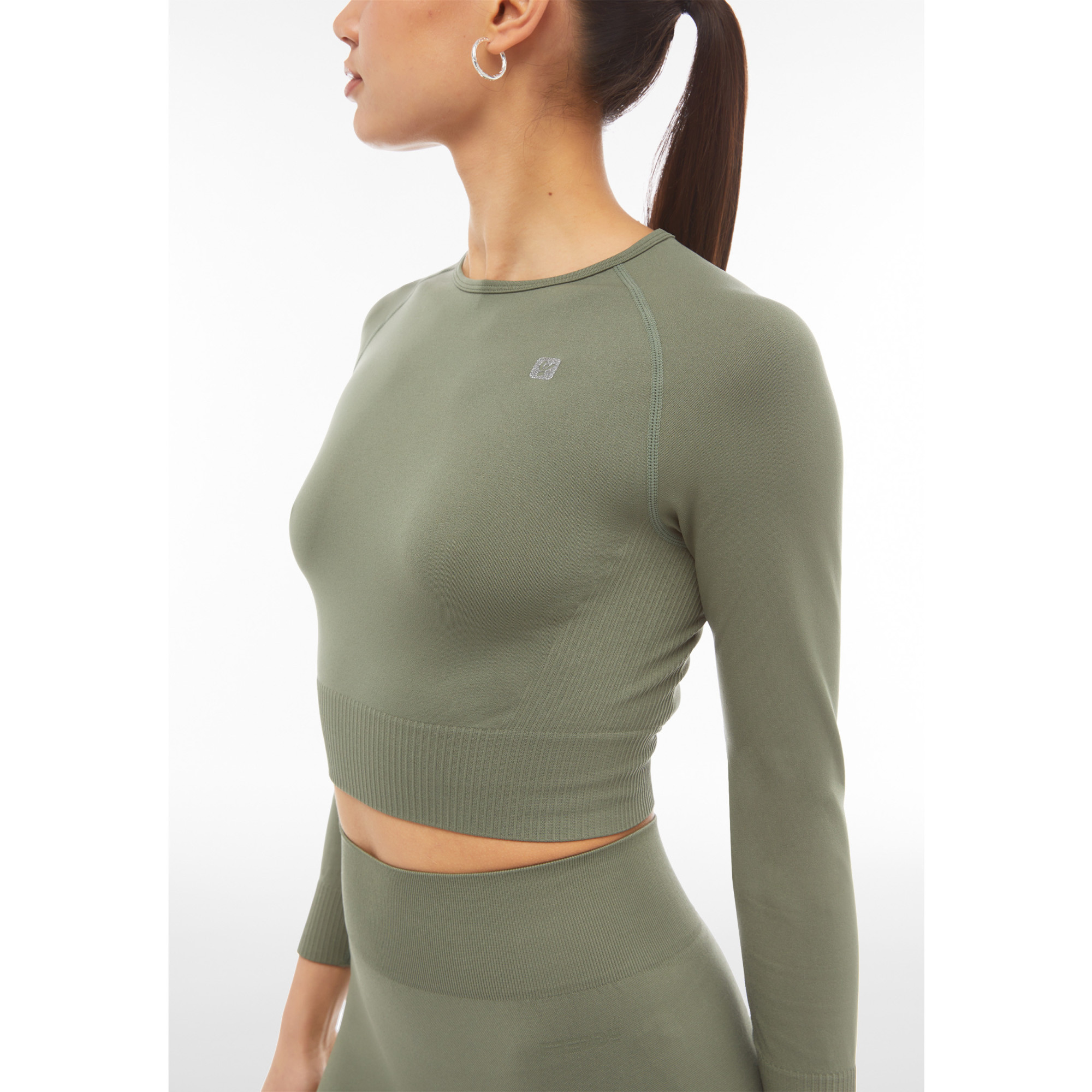 Freddy Seamless Sport Top - langärmlig - Green - V52 Freddy Seamless Sport Top - langärmlig - Green - V52