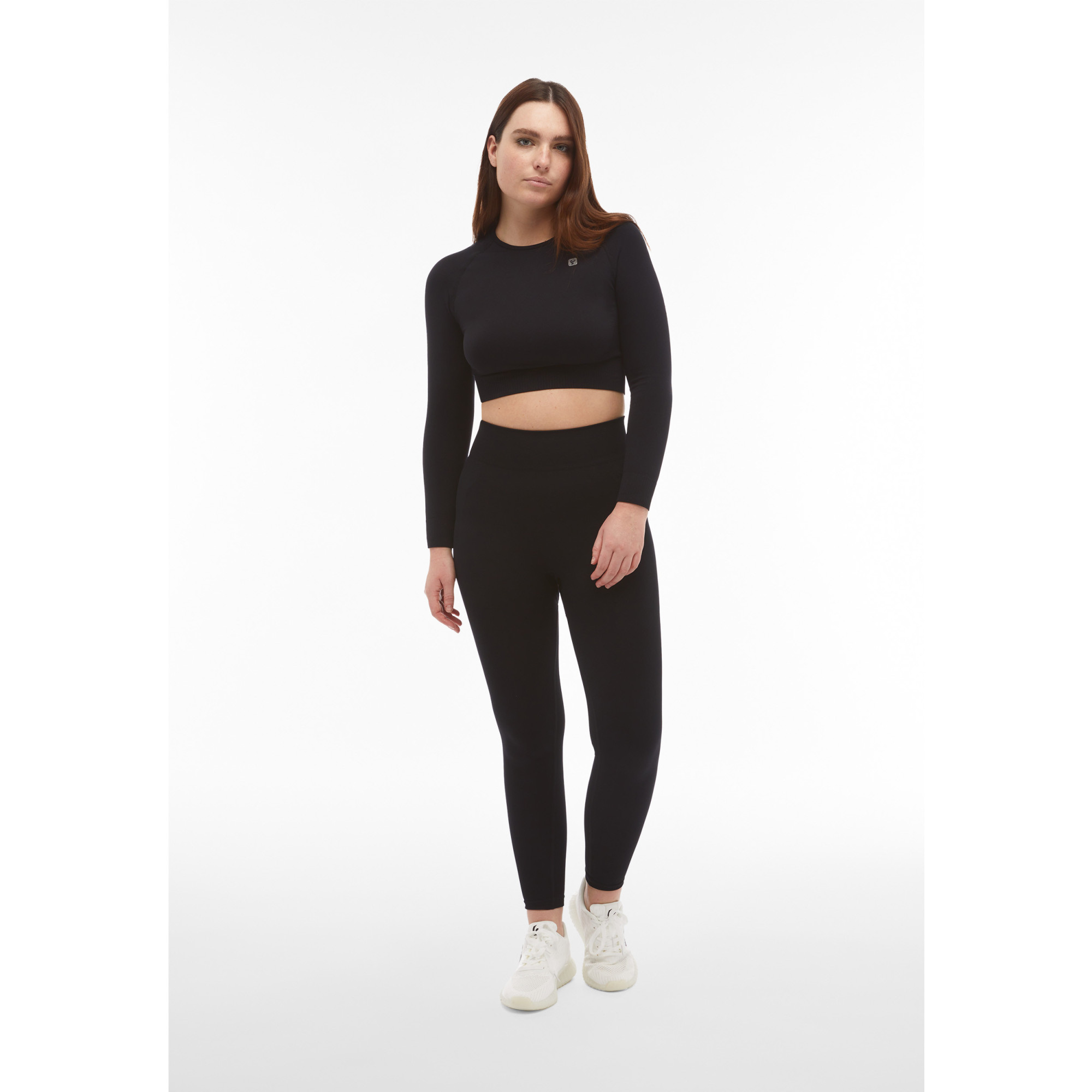 Freddy Seamless Sport Top - langärmlig - Schwarz - N0 Freddy Seamless Sport Top - langärmlig - Schwarz - N0