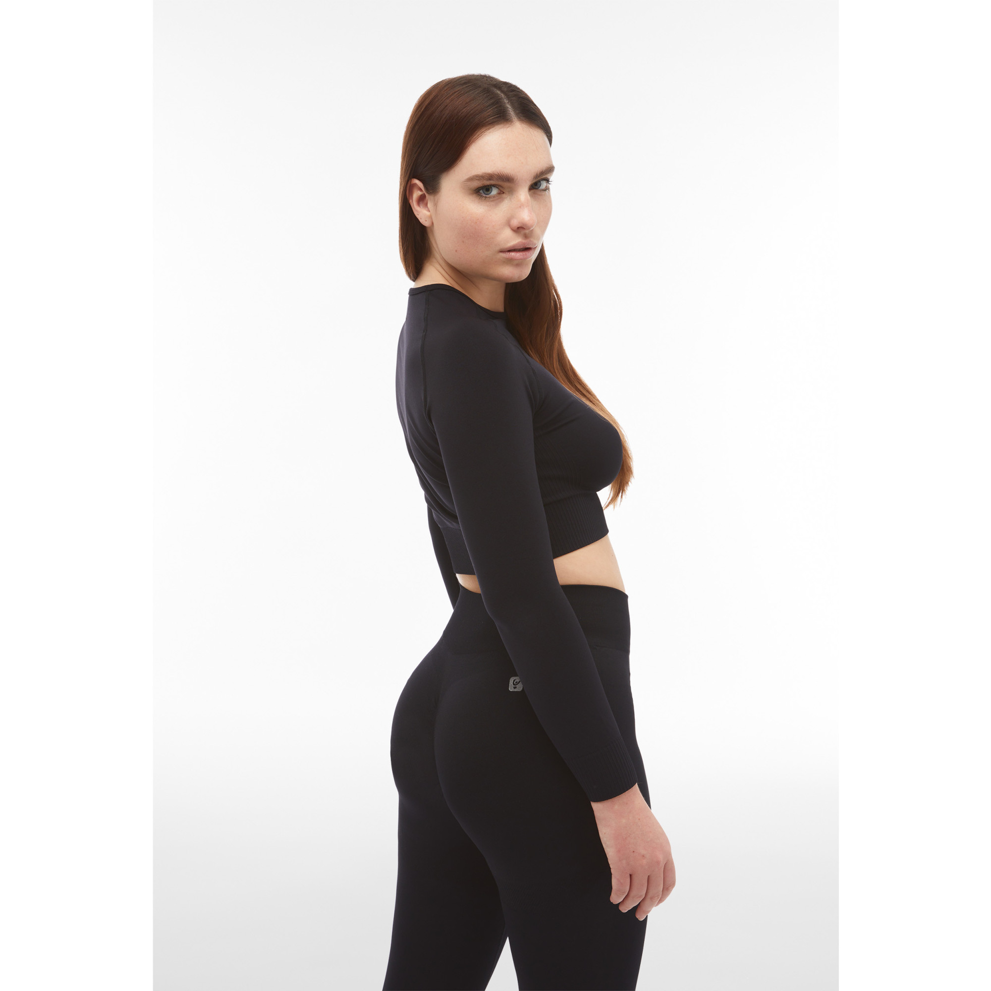 Freddy Seamless Sport Top - langärmlig - Schwarz - N0 Freddy Seamless Sport Top - langärmlig - Schwarz - N0