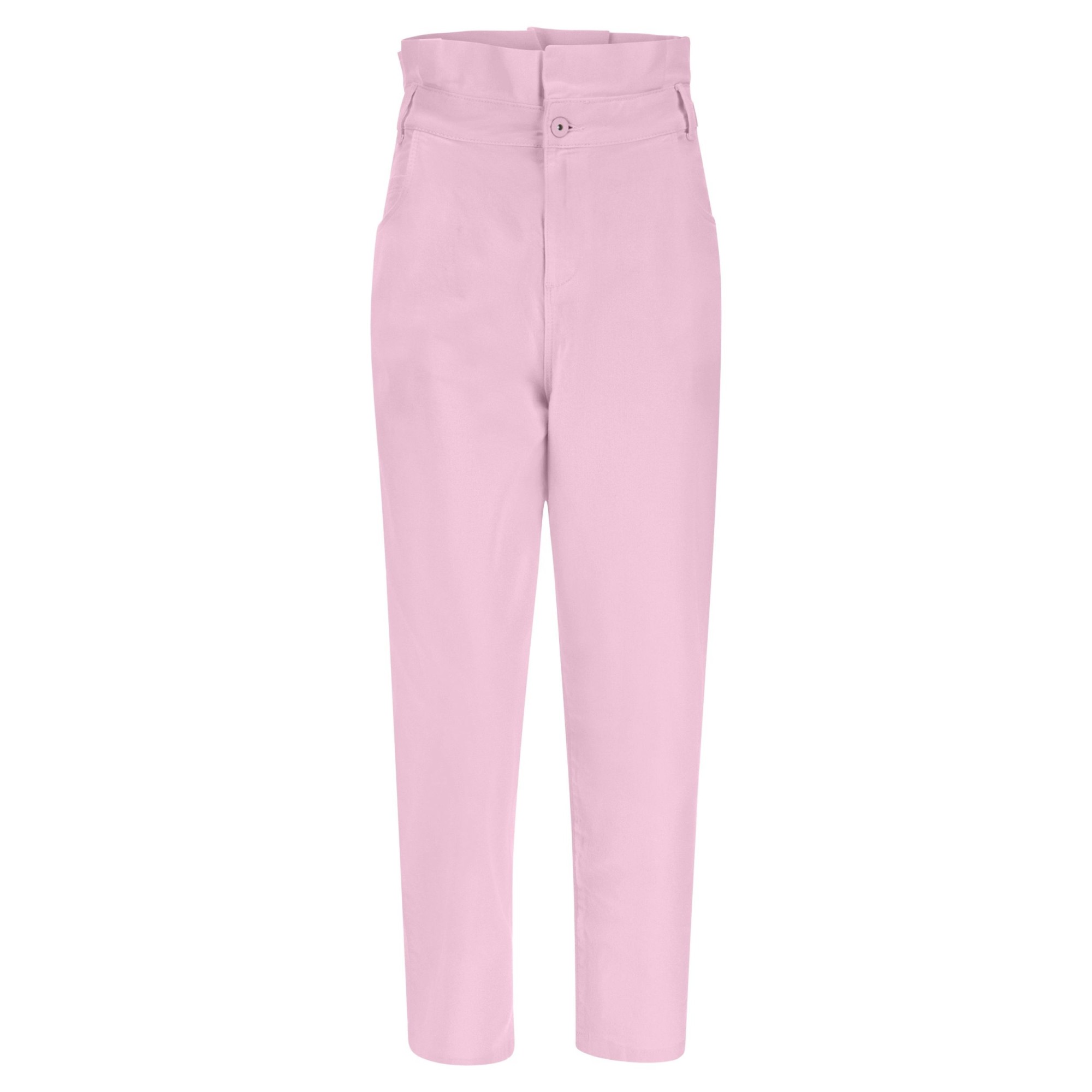 Freddy Day Off Damen Carrot Jeans - Geraffter Saum - Garment Dyed - Direct Dyed - Pink - P89X Freddy Day Off Damen Carrot Jeans - Geraffter Saum - Garment Dyed - Direct Dyed - Pink - P89X