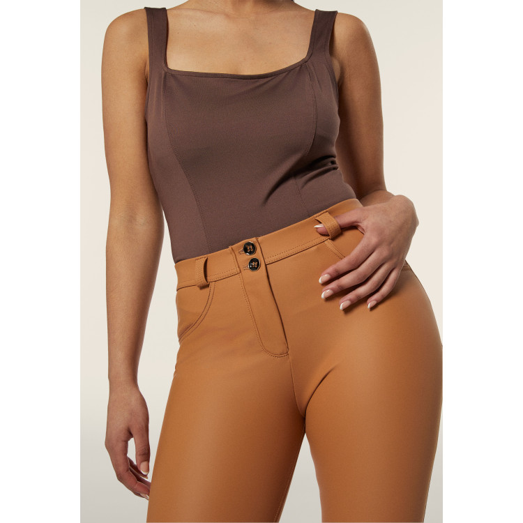 Freddy WR.UP® Push-Up - Vegan Leather - Brown - M107