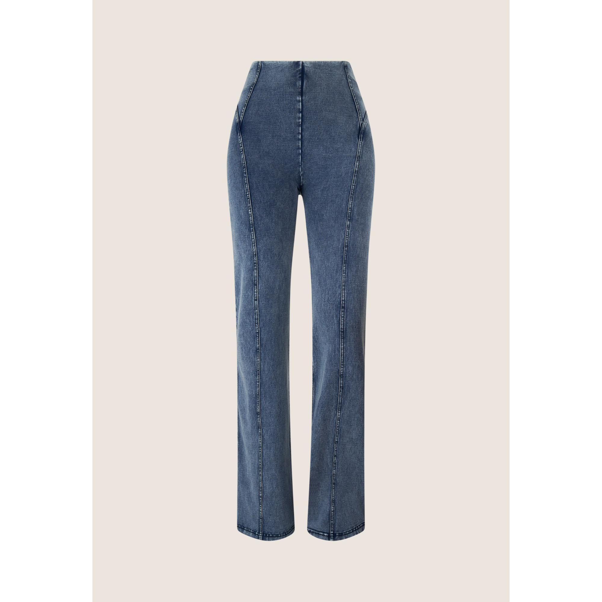 Freddy WR.UP® Push-Up - Denim - Medium Blue - Blue Seam - J108B Freddy WR.UP® Push-Up - Denim - Medium Blue - Blue Seam - J108B