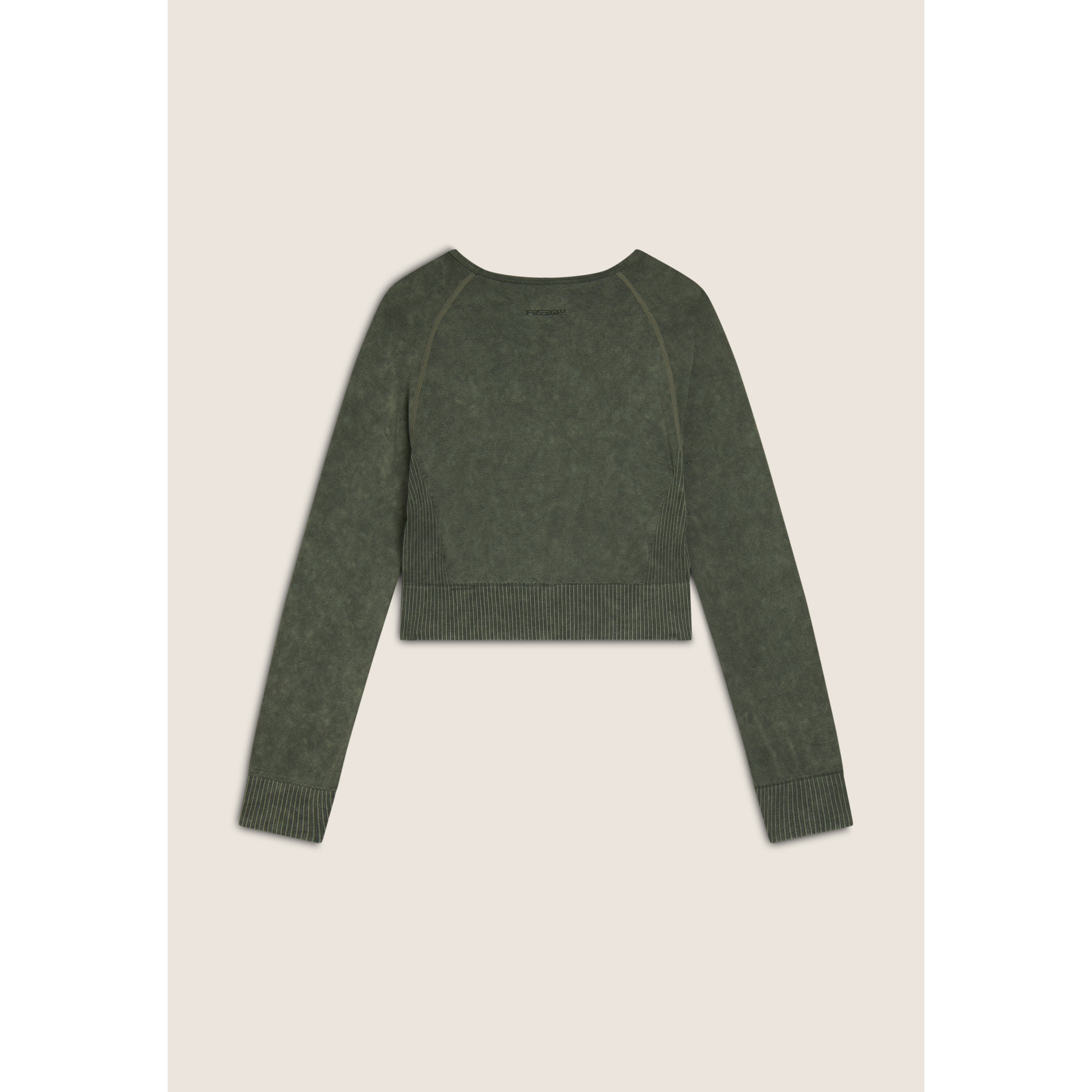Freddy Seamless Sport Top - Cropped - Green - V52US Freddy Seamless Sport Top - Cropped - Green - V52US