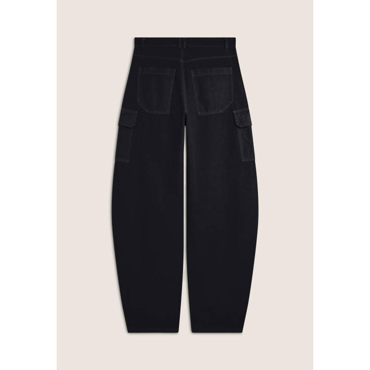 Freddy Cargo Pants - Canvas - Black - NX