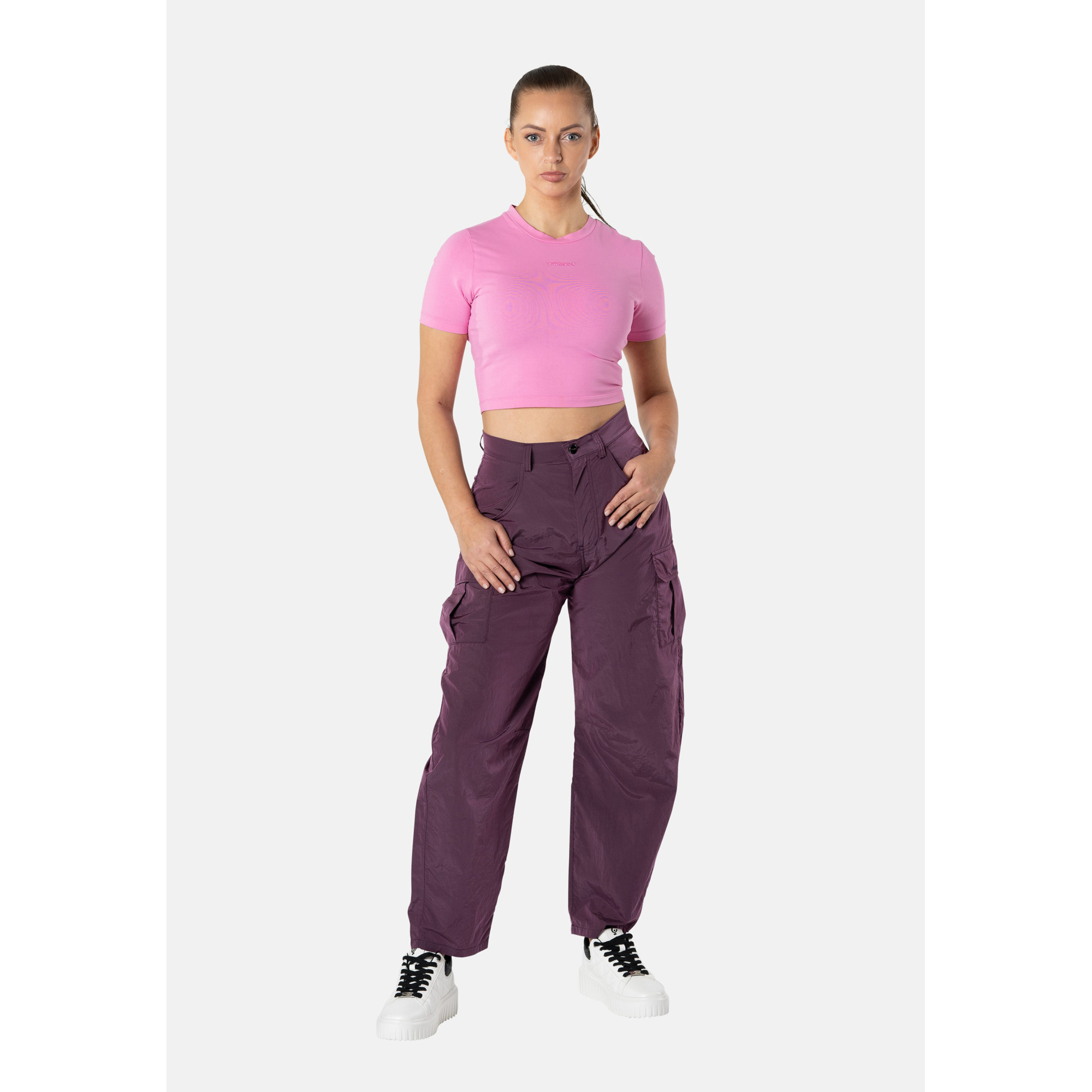 Freddy Cargo Pants - Nylon - Purple - E61 Freddy Cargo Pants - Nylon - Purple - E61