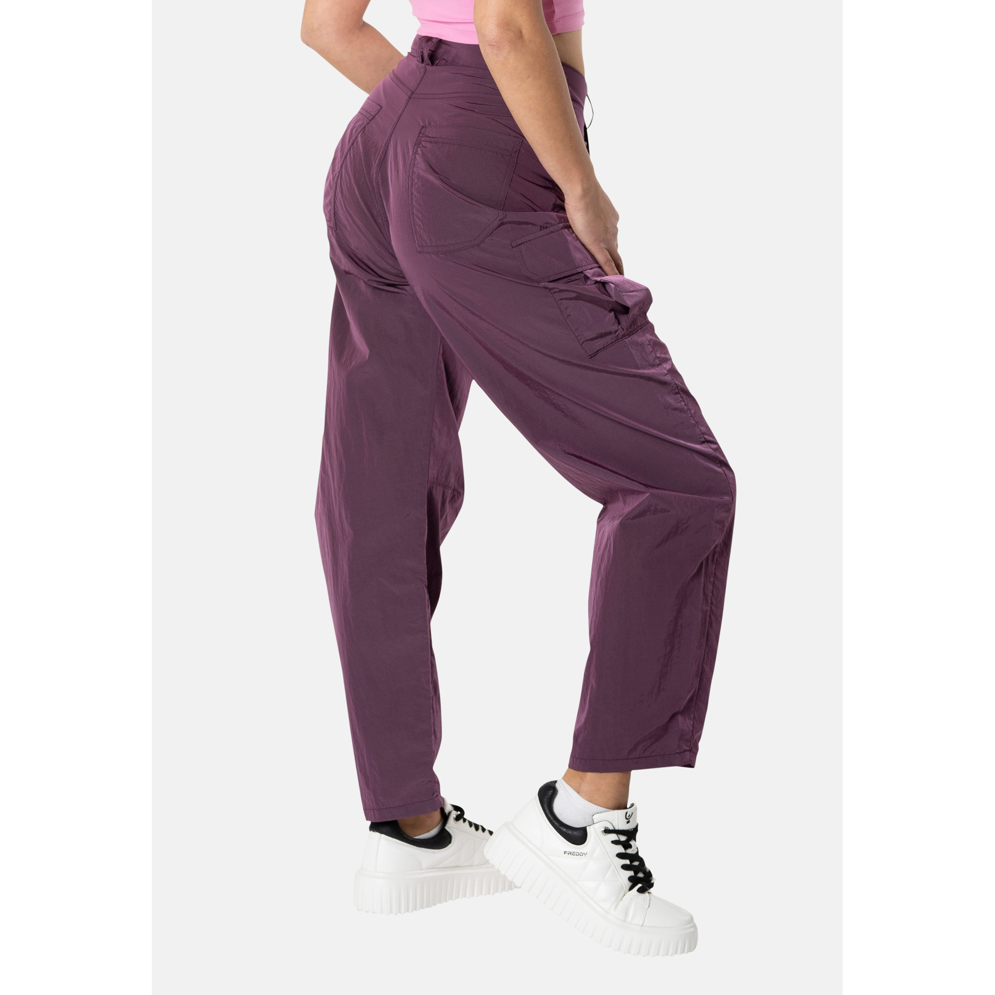 Freddy Cargo Pants - Nylon - Purple - E61 Freddy Cargo Pants - Nylon - Purple - E61