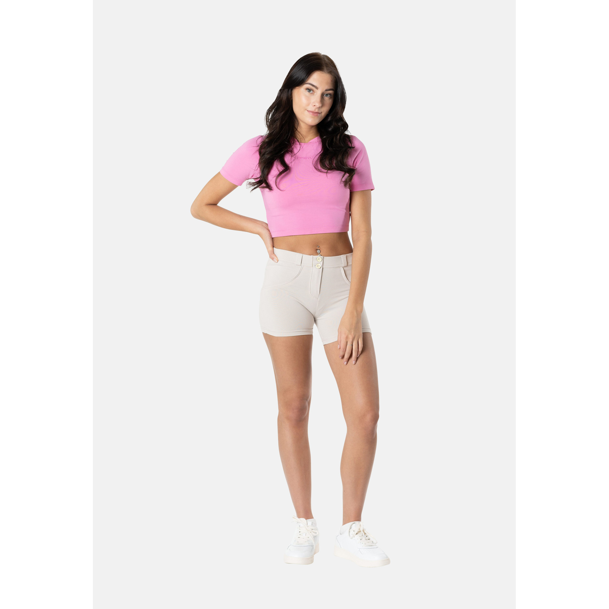 Freddy WR.UP® Push-Up Shorts - Regular Waist Skinny - Beige - Z40 Freddy WR.UP® Push-Up Shorts - Regular Waist Skinny - Beige - Z40