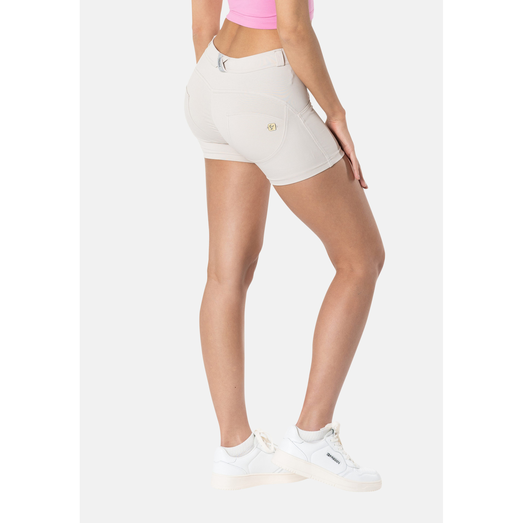 Freddy WR.UP® Push-Up Shorts - Regular Waist Skinny - Beige - Z40 Freddy WR.UP® Push-Up Shorts - Regular Waist Skinny - Beige - Z40