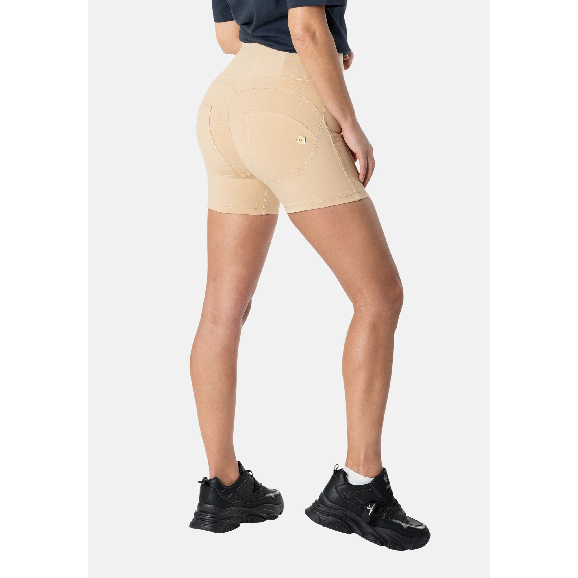 Freddy WR.UP® Push-Up Shorts - High Waist Skinny - Beige - Z114 Freddy WR.UP® Push-Up Shorts - High Waist Skinny - Beige - Z114