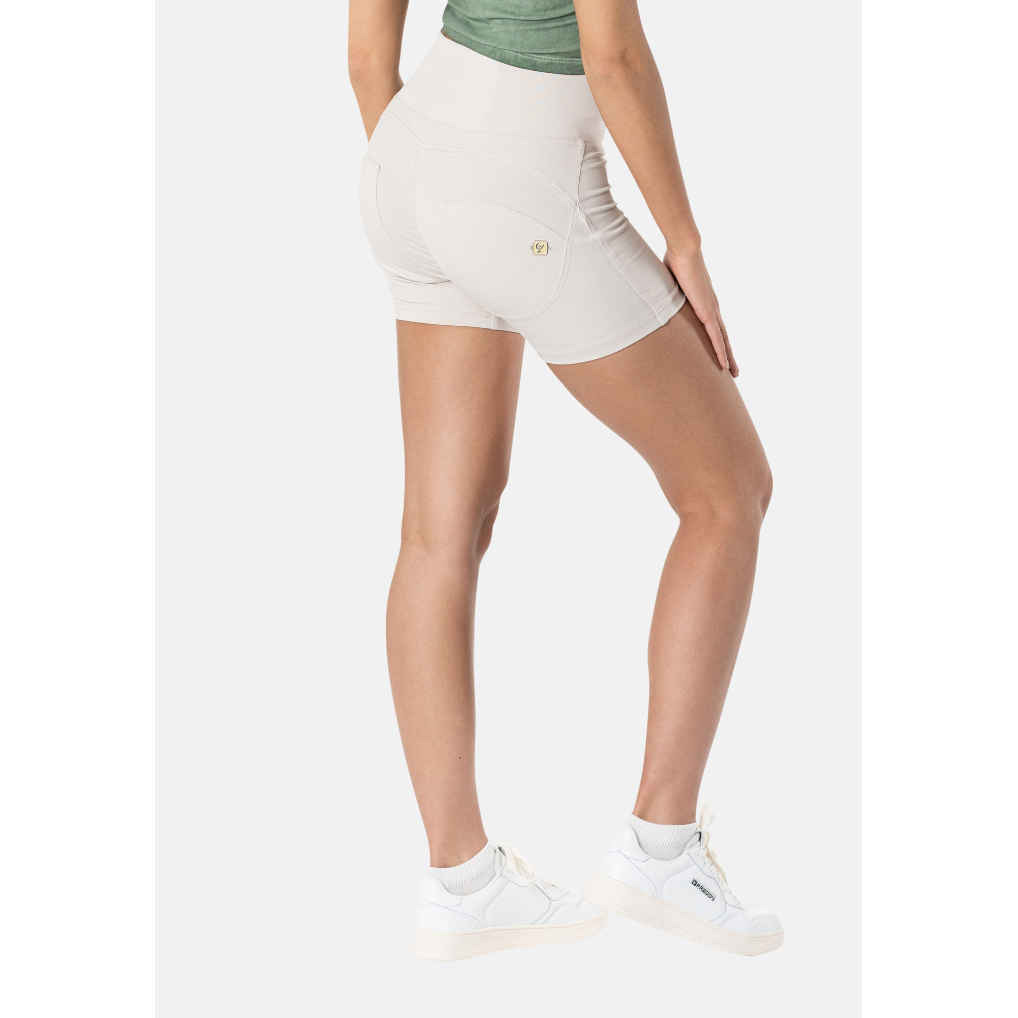 Freddy WR.UP® Push-Up Shorts - High Waist Skinny - Beige - Z40 Freddy WR.UP® Push-Up Shorts - High Waist Skinny - Beige - Z40
