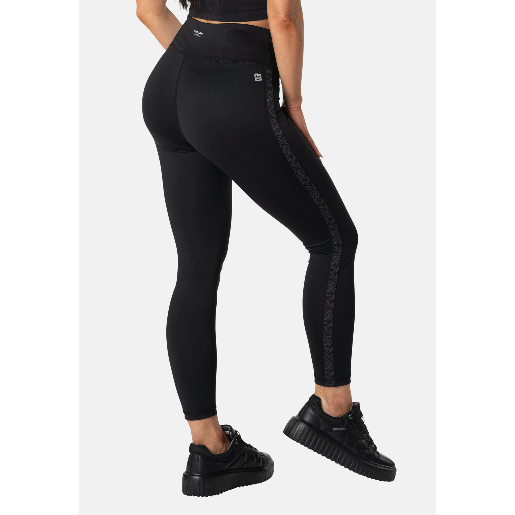 Freddy Energy Pants® 7/8 Sporthose - High Waist Skinny - Schwarz Freddy Energy Pants® 7/8 Sporthose - High Waist Skinny - Schwarz