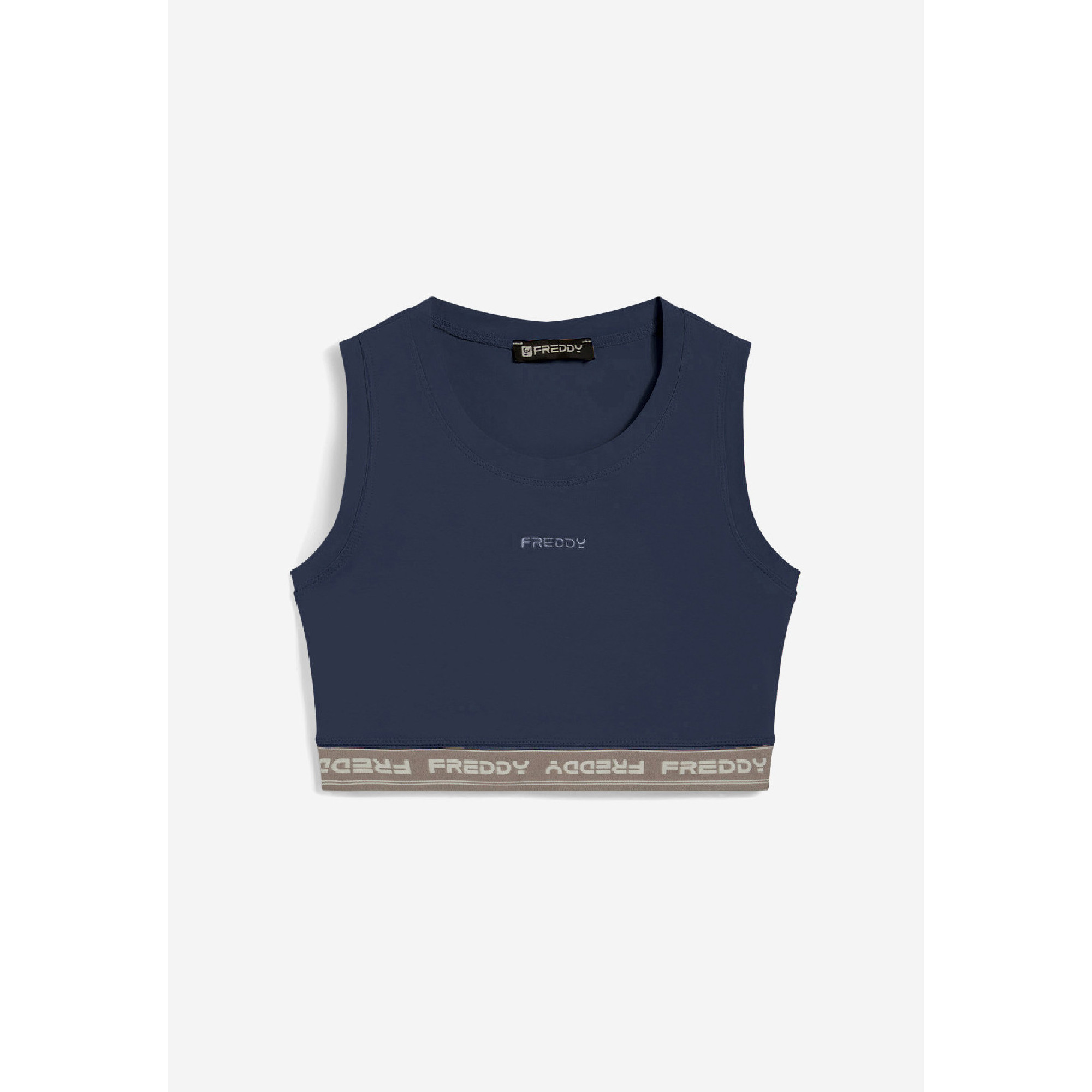 Freddy Sport-BH mit elastischem Bund - Dunkelblau Freddy Sport-BH mit elastischem Bund - Dunkelblau
