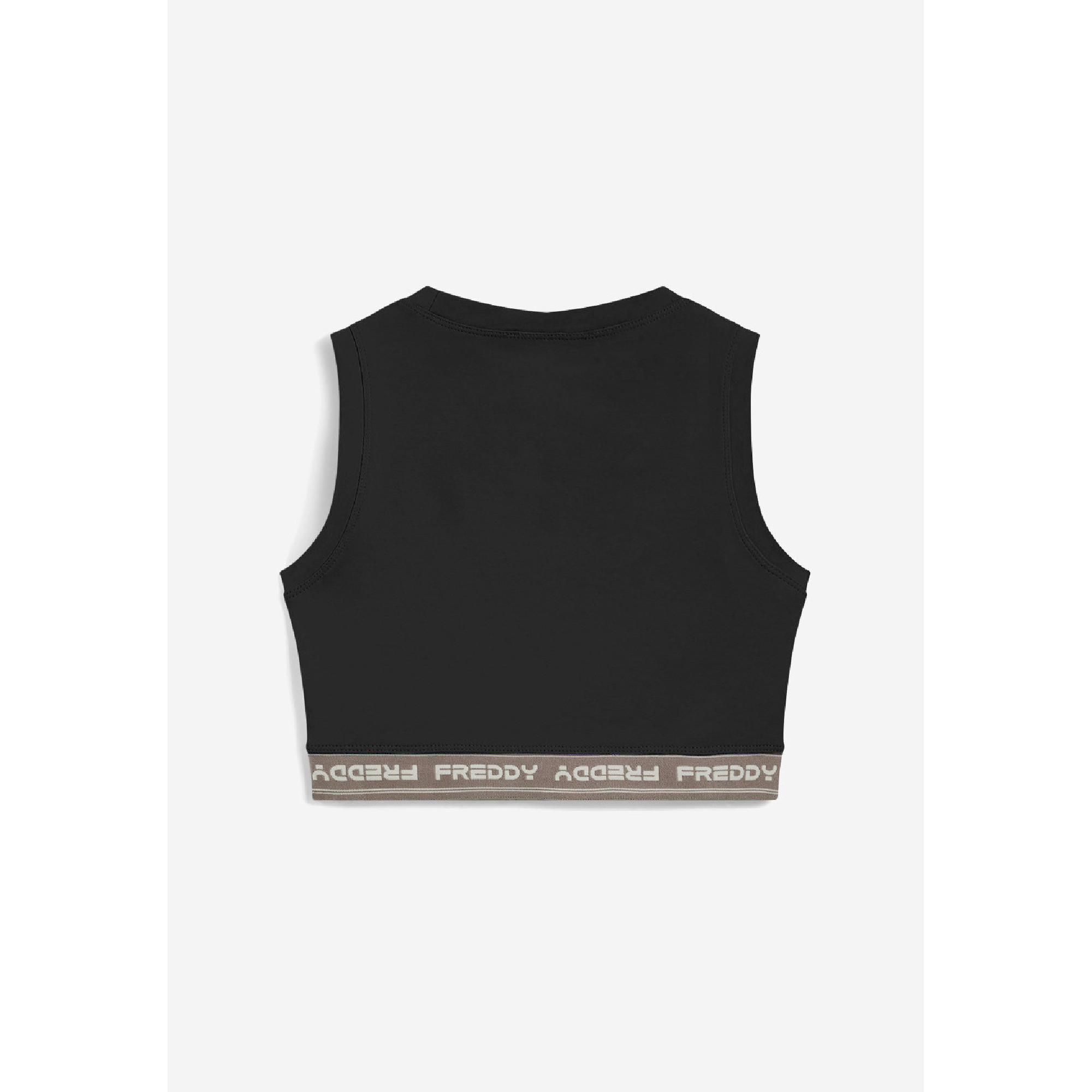Freddy Sport-BH mit elastischem Bund - Schwarz Freddy Sport-BH mit elastischem Bund - Schwarz