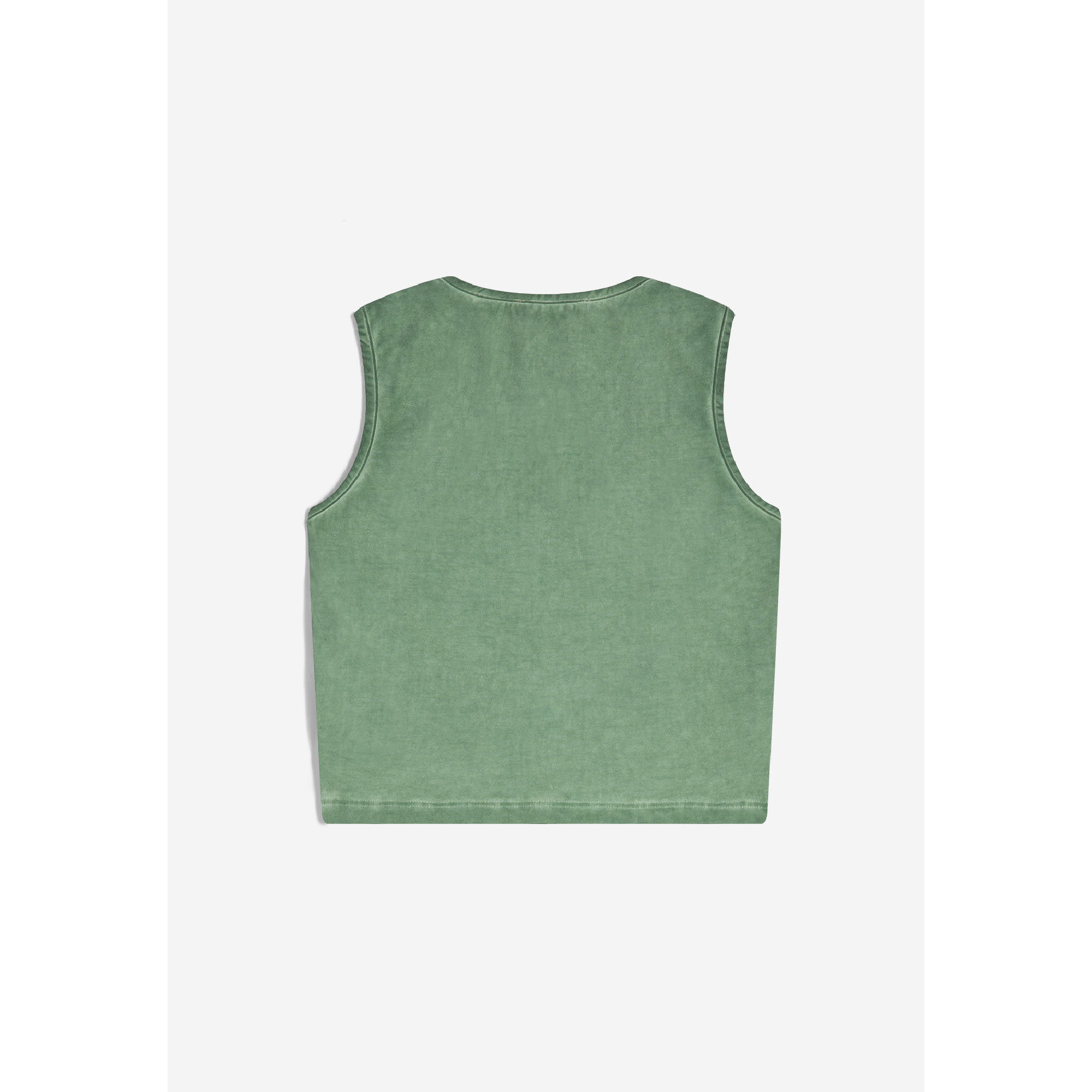 Freddy Crop Top - Cold Dyed - Grün Freddy Crop Top - Cold Dyed - Grün