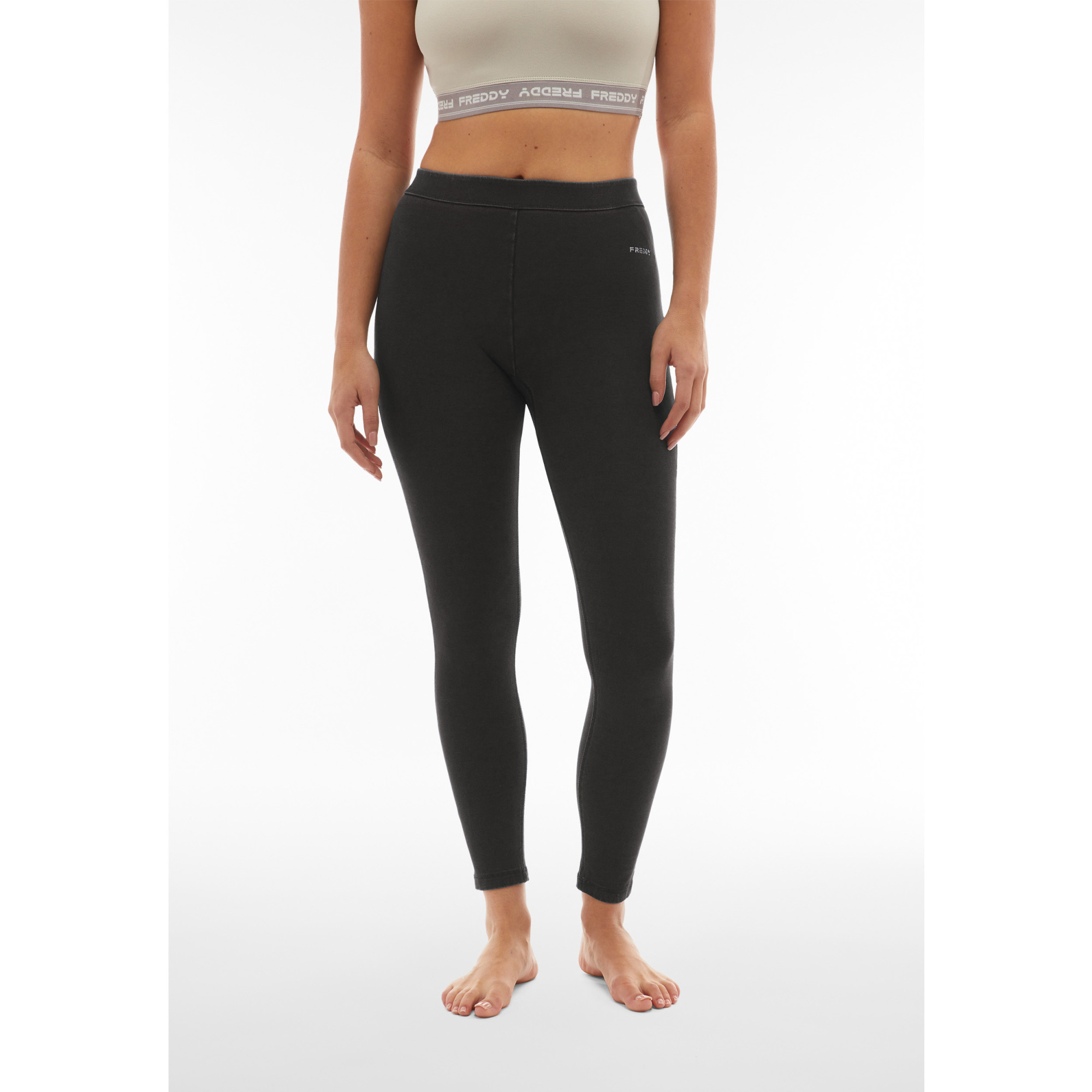 Freddy WR.UP® Core Damen Push-Up Jeans - 7/8 Regular Waist Super Skinny - Schwarz – Schwarze Nähte - J7N Freddy WR.UP® Core Damen Push-Up Jeans - 7/8 Regular Waist Super Skinny - Schwarz – Schwarze Nähte - J7N