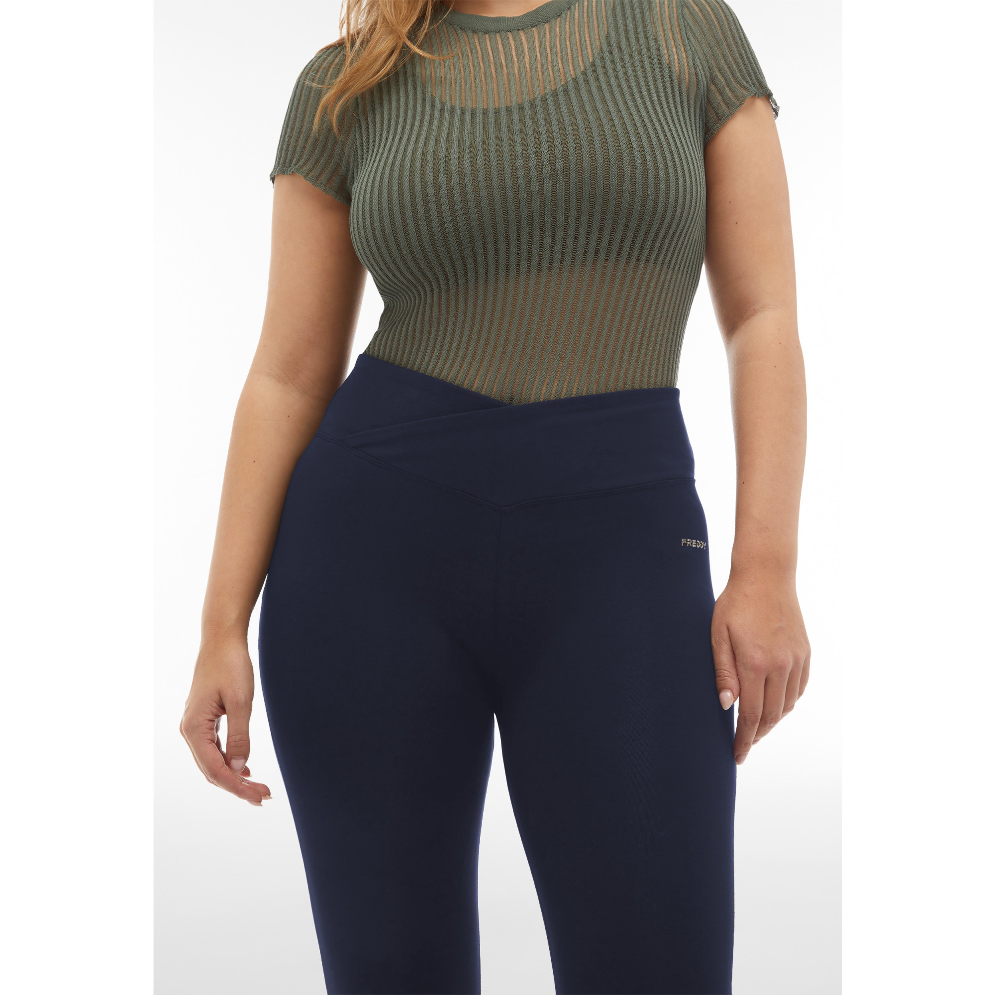 Freddy WR.UP® Core Damen Push-Up Hose - 7/8 High Waist Super Skinny - Dunkelblau Freddy WR.UP® Core Damen Push-Up Hose - 7/8 High Waist Super Skinny - Dunkelblau