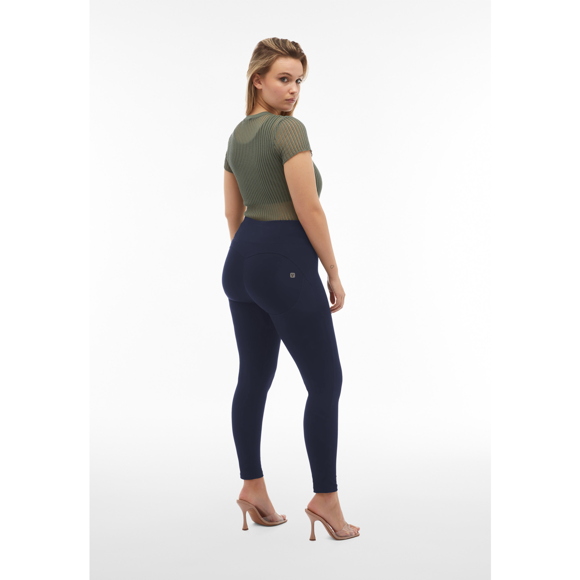 Freddy WR.UP® Core Damen Push-Up Hose - 7/8 High Waist Super Skinny - Dunkelblau Freddy WR.UP® Core Damen Push-Up Hose - 7/8 High Waist Super Skinny - Dunkelblau