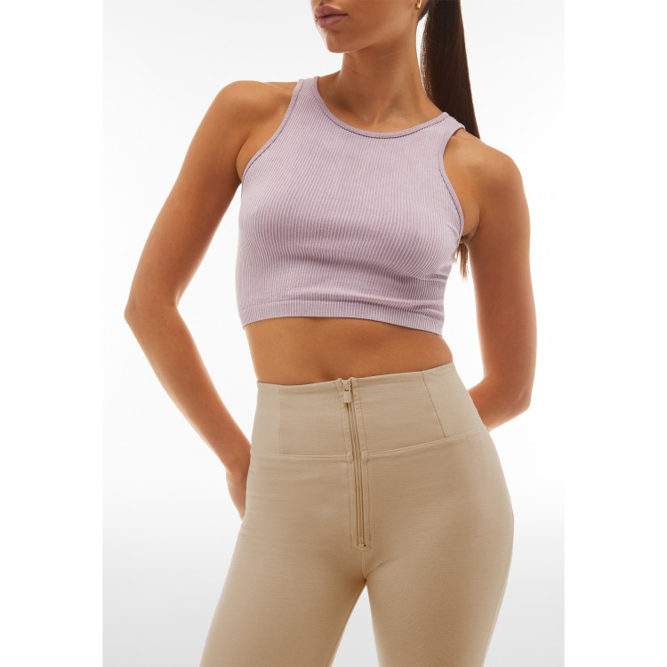 Freddy WR.UP® Drill Damen Push-Up Hose - Super High Waist Skinny - Hellbraun - M35