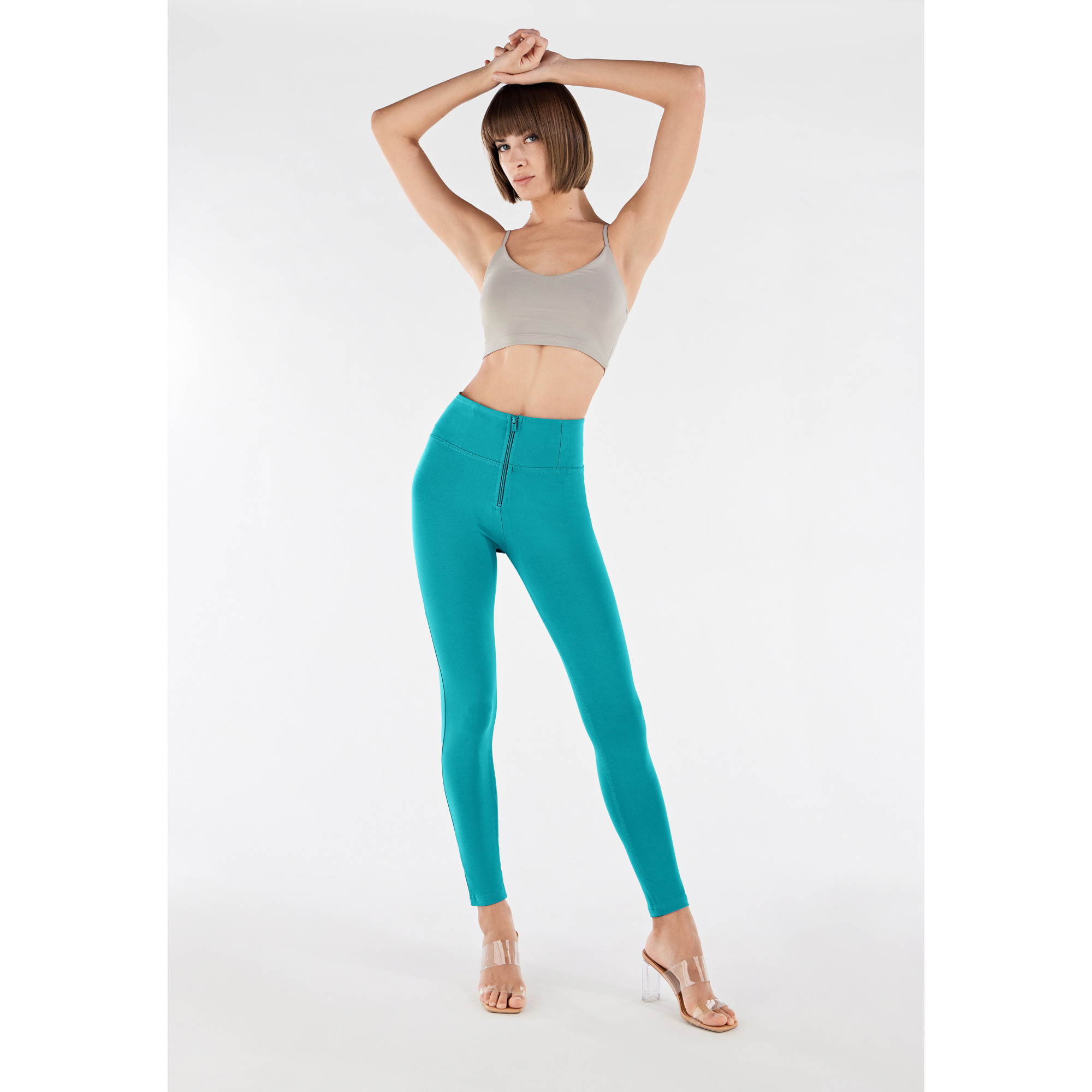 Freddy WR.UP® Damen Push-Up Hose - High Waist Skinny - Blaugün Freddy WR.UP® Damen Push-Up Hose - High Waist Skinny - Blaugün