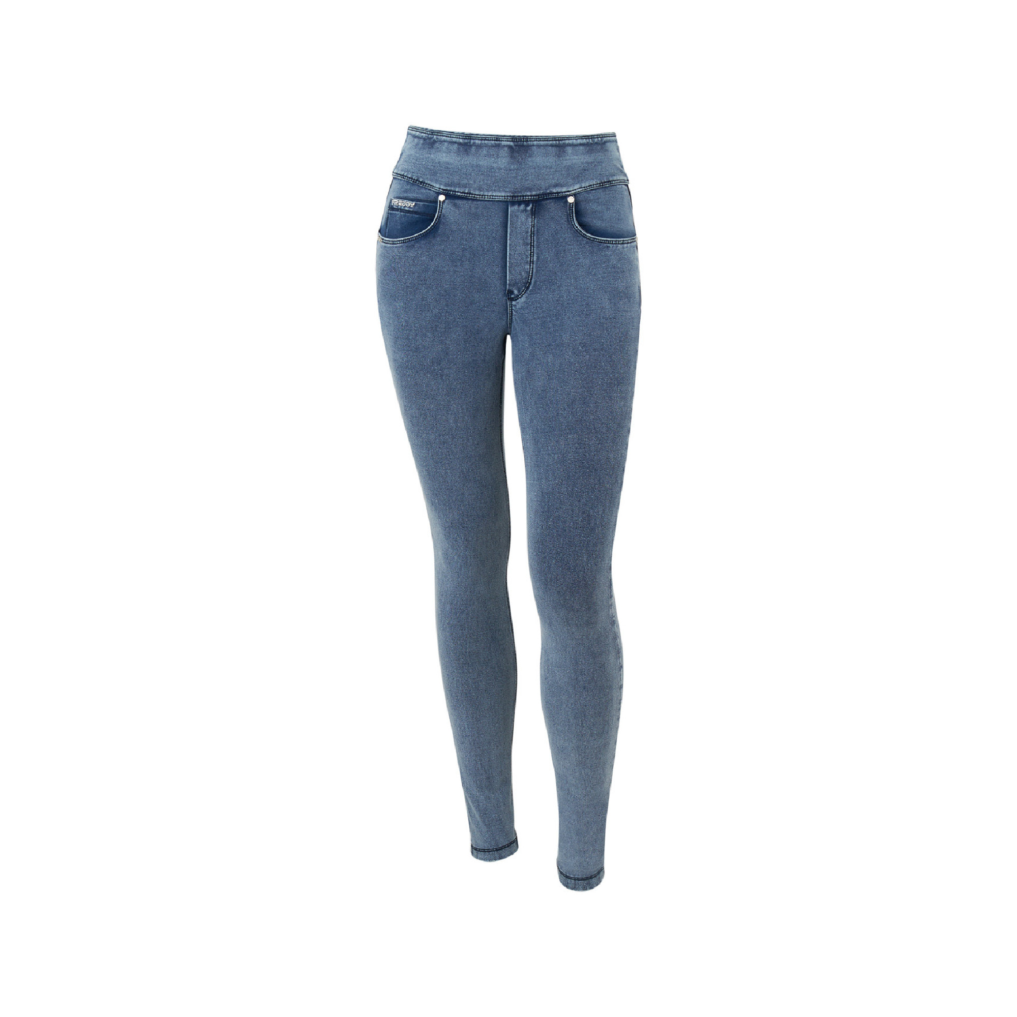 Freddy N.O.W.® Yoga Denim - Helles Denim - Blaue Nähte - J108B Freddy N.O.W.® Yoga Denim - Helles Denim - Blaue Nähte - J108B