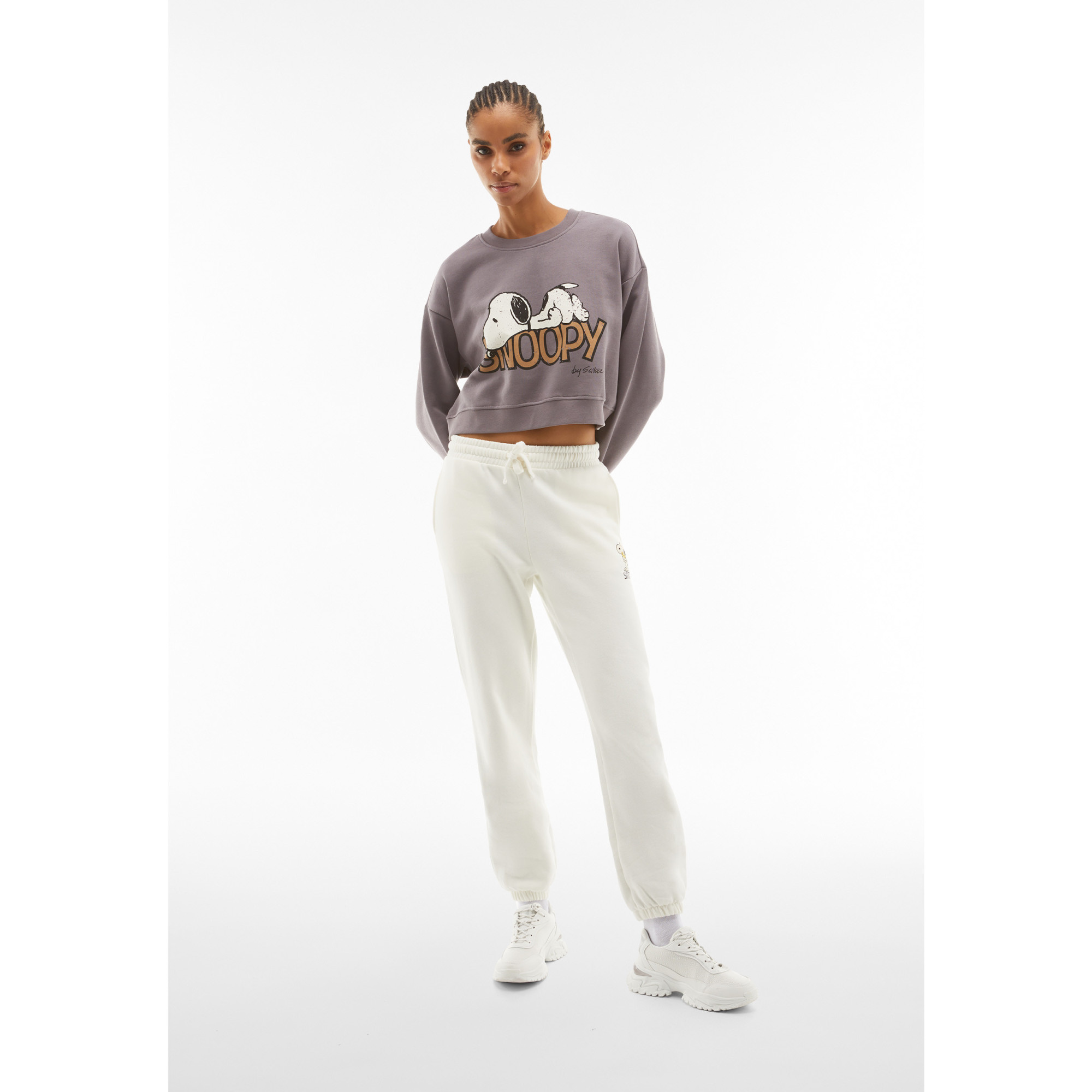 Freddy x Snoopy Jogginghose - White