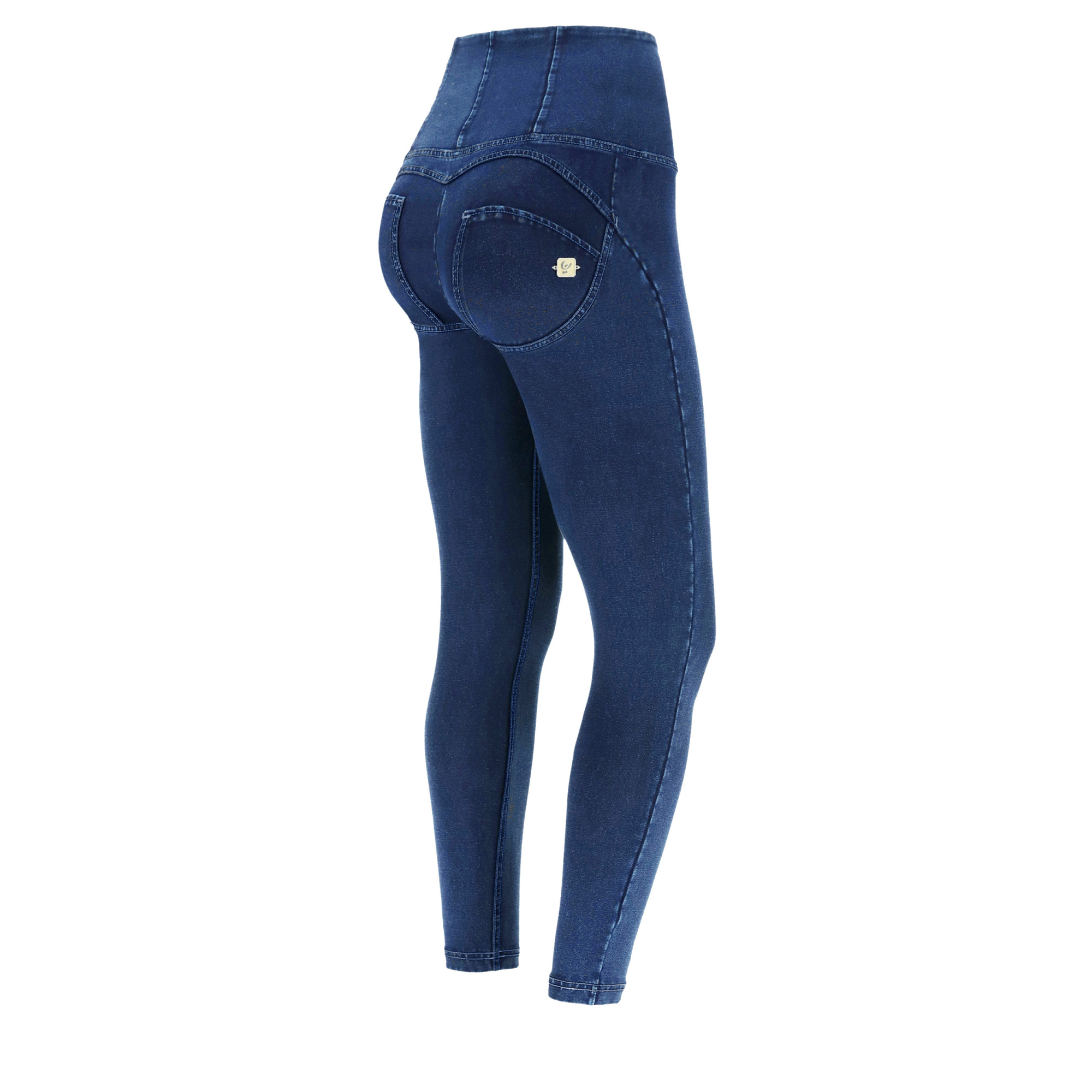 Freddy WR.UP® Eco Denim - 7/8 High Waist Super Skinny - Blue Denim - Blue Seam - J0B Freddy WR.UP® Eco Denim - 7/8 High Waist Super Skinny - Blue Denim - Blue Seam - J0B