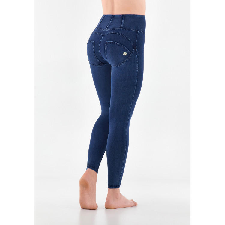 Freddy WR.UP® Eco Denim - 7/8 High Waist Super Skinny - Blue Denim - Blue Seam - J0B