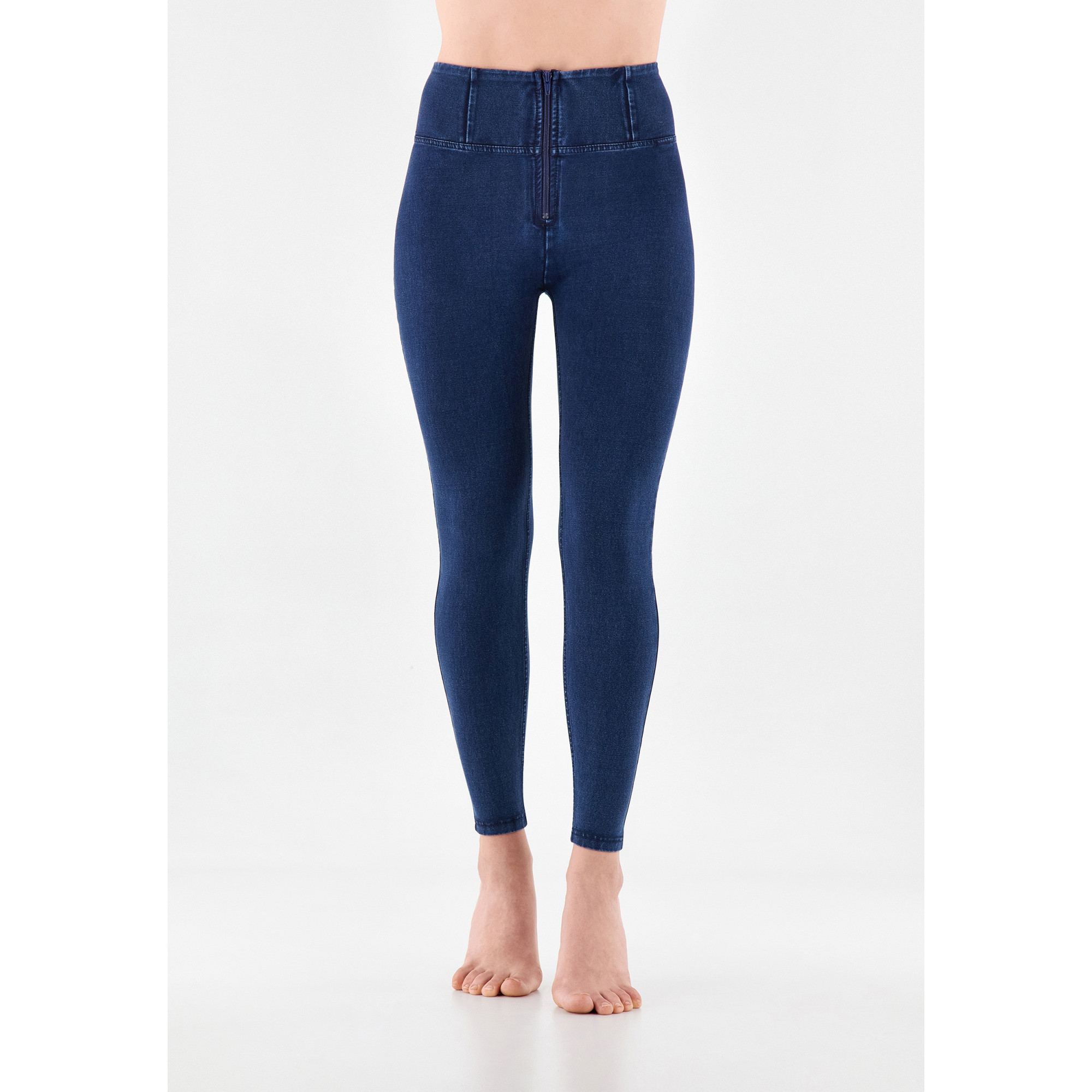Freddy WR.UP® Eco Denim - 7/8 High Waist Super Skinny - Blue Denim - Blue Seam - J0B Freddy WR.UP® Eco Denim - 7/8 High Waist Super Skinny - Blue Denim - Blue Seam - J0B