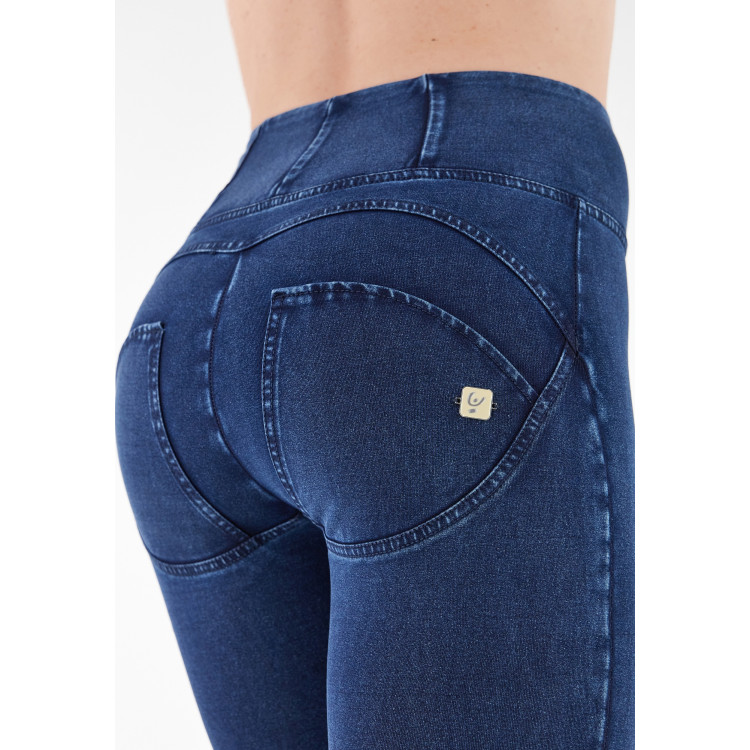Freddy WR.UP® Eco Denim - 7/8 High Waist Super Skinny - Blue Denim - Blue Seam - J0B