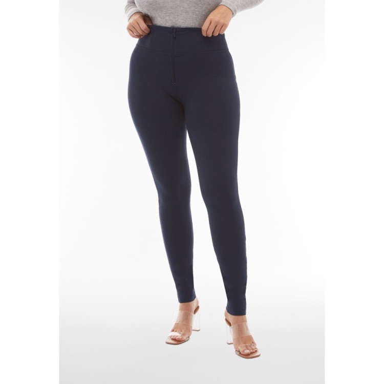 Freddy WR.UP® Damen Push-Up Hose - High Waist Super Skinny - Dunkelblau