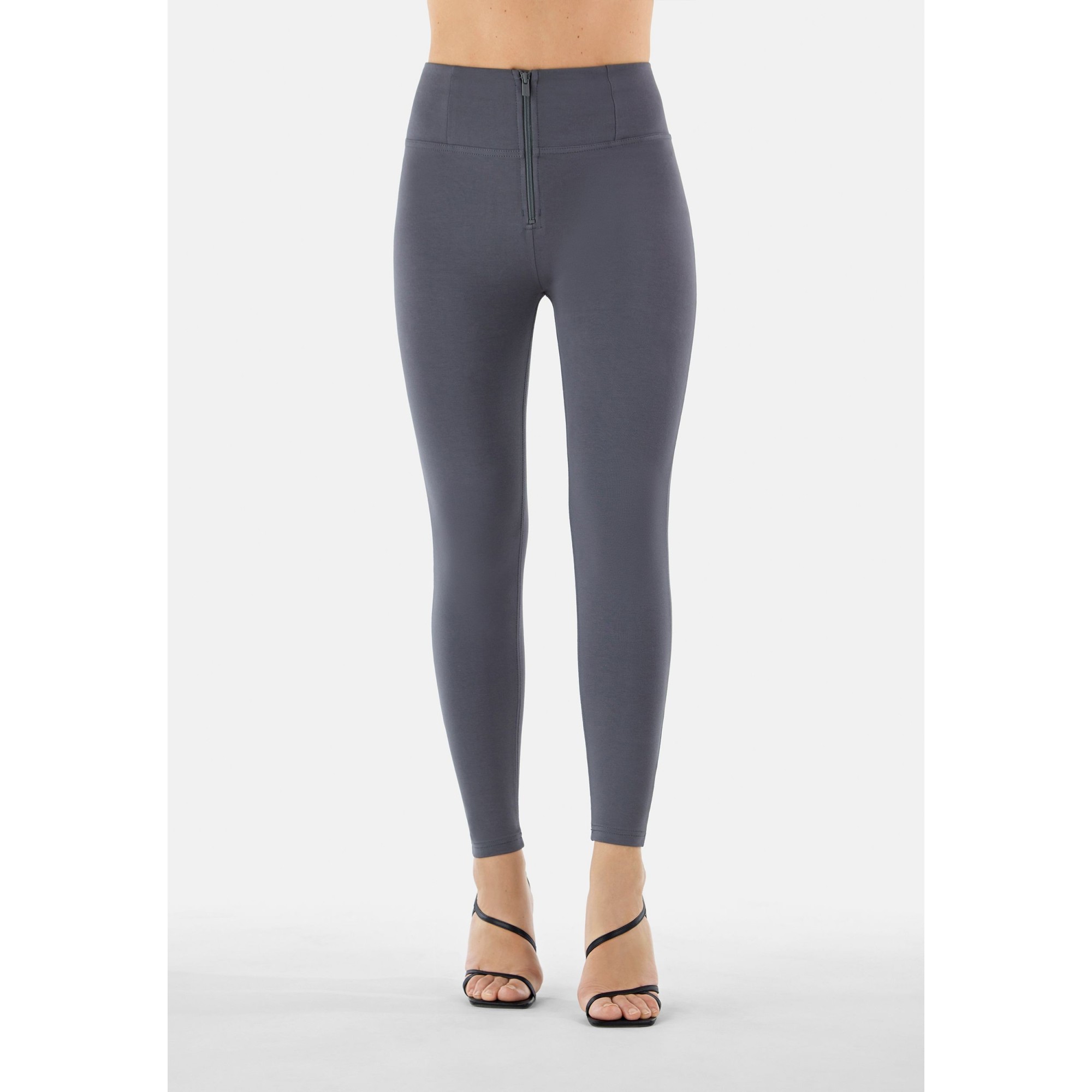Freddy WR.UP® Damen Push-Up Hose - High Waist Super Skinny - Grau Freddy WR.UP® Damen Push-Up Hose - High Waist Super Skinny - Grau