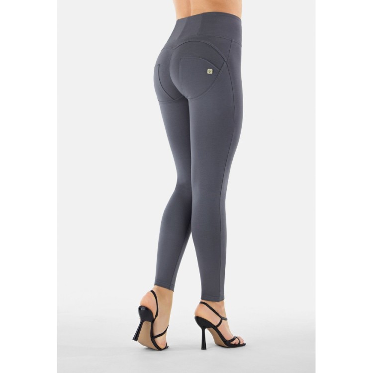 Freddy WR.UP® Damen Push-Up Hose - High Waist Super Skinny - Grau
