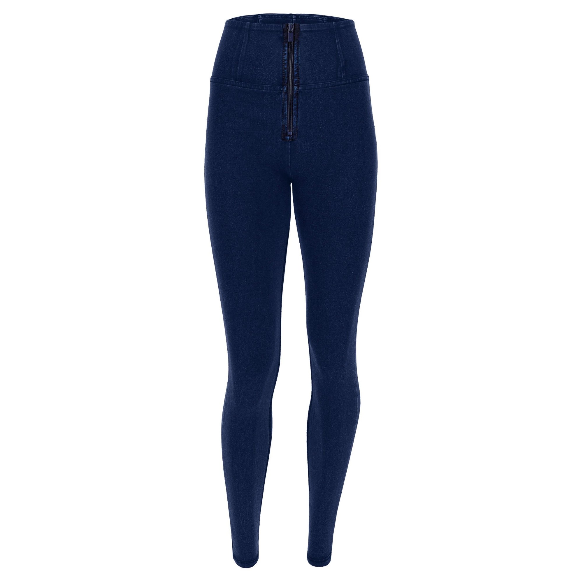Freddy WR.UP® Damen Push-Up Jeans - High Waist Skinny - Indigoblau - Blaue Nähte Freddy WR.UP® Damen Push-Up Jeans - High Waist Skinny - Indigoblau - Blaue Nähte