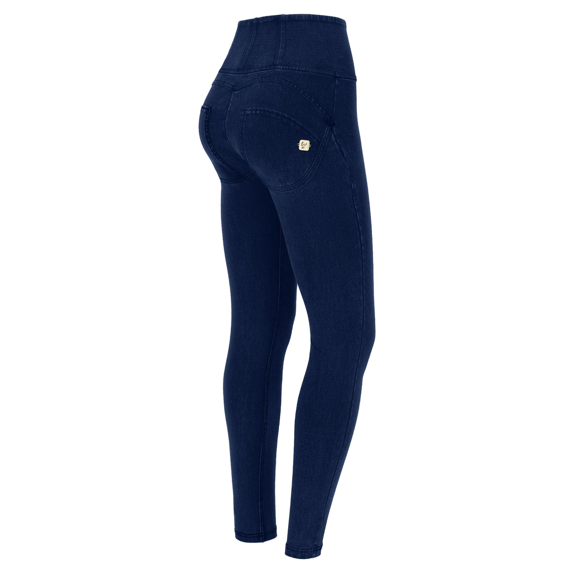 Freddy WR.UP® Damen Push-Up Jeans - High Waist Skinny - Indigoblau - Blaue Nähte Freddy WR.UP® Damen Push-Up Jeans - High Waist Skinny - Indigoblau - Blaue Nähte