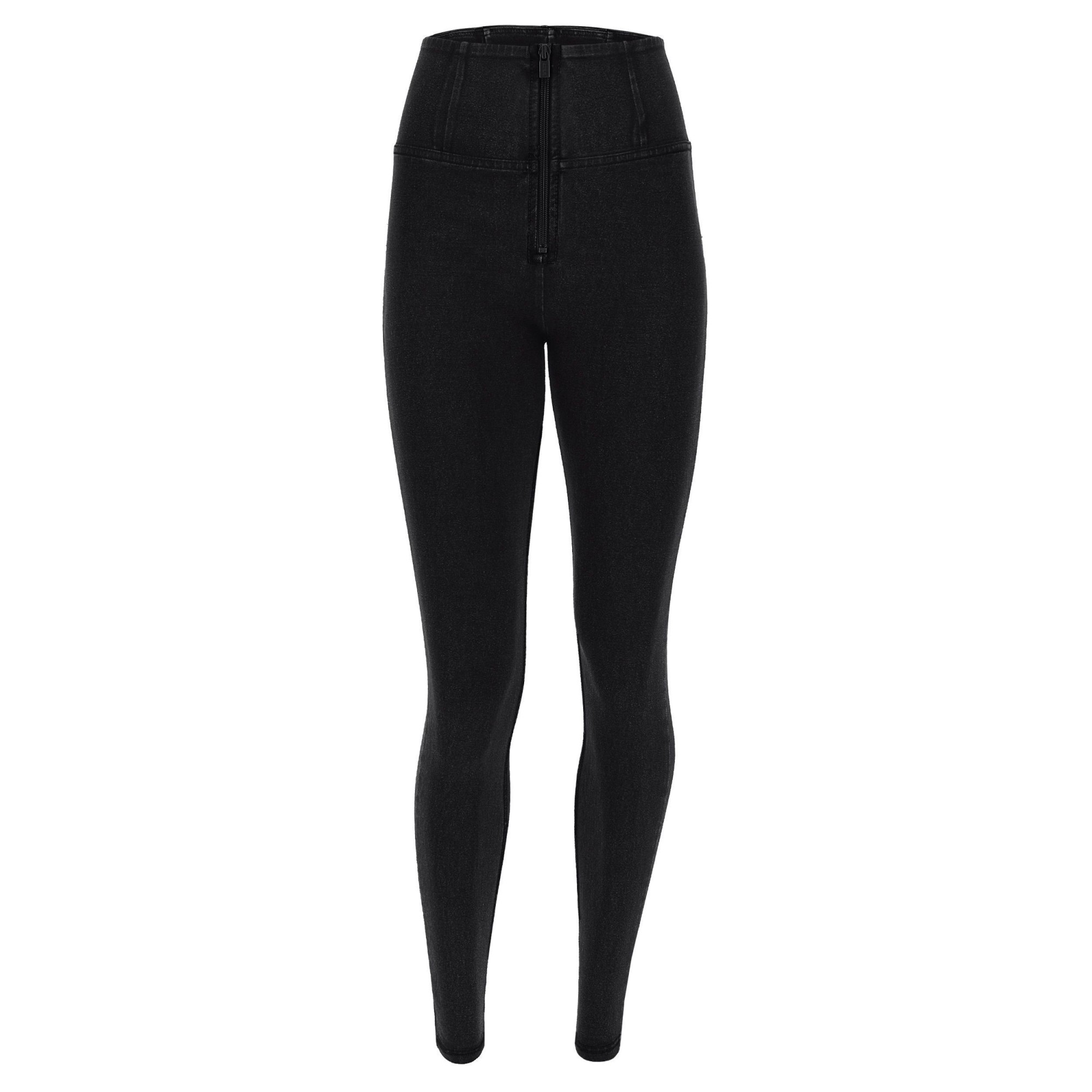 Freddy WR.UP® Damen Push-Up Jeans - High Waist Super Skinny - Schwarz - Schwarze Nähte Freddy WR.UP® Damen Push-Up Jeans - High Waist Super Skinny - Schwarz - Schwarze Nähte