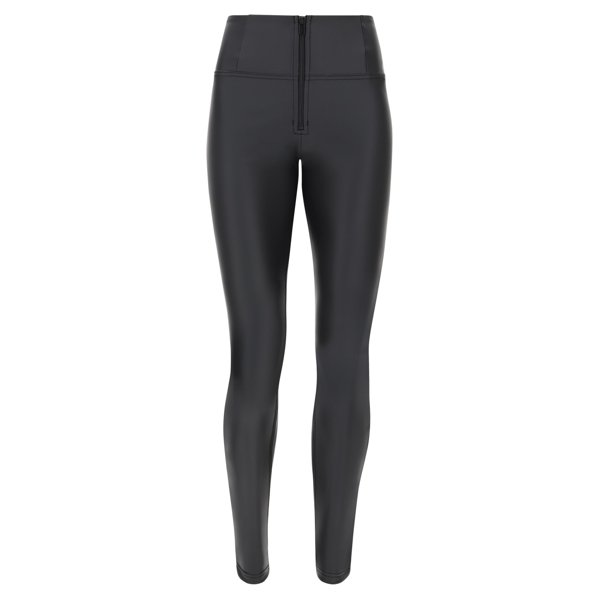 Freddy WR.UP® Vegan Leather Damen Push-Up Lederhose - High Waist Super Skinny - Schwarz Freddy WR.UP® Vegan Leather Damen Push-Up Lederhose - High Waist Super Skinny - Schwarz