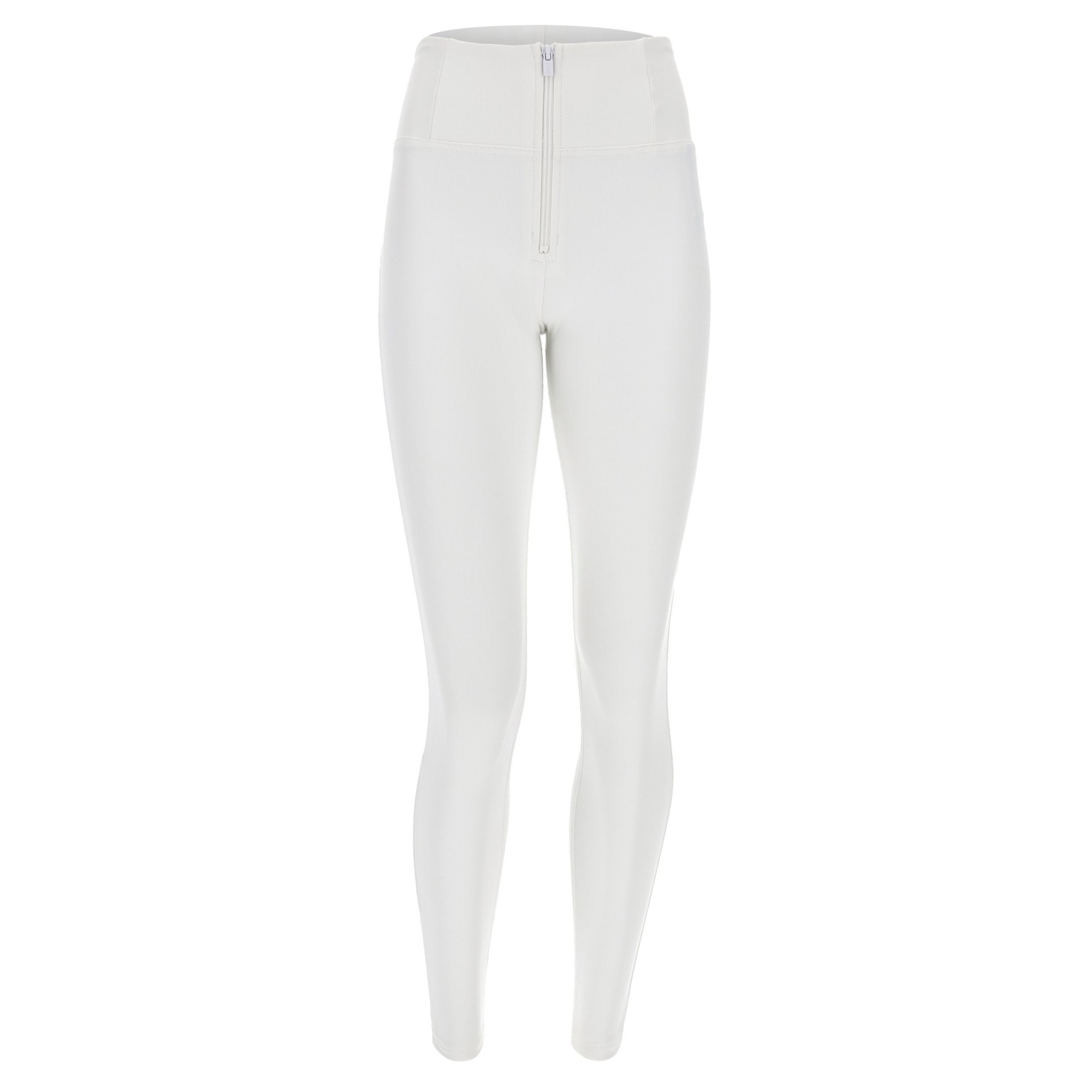 Freddy WR.UP® Vegan Leather Damen Push-Up Lederhose - High Waist Super Skinny - Weiß - W0 Freddy WR.UP® Vegan Leather Damen Push-Up Lederhose - High Waist Super Skinny - Weiß - W0