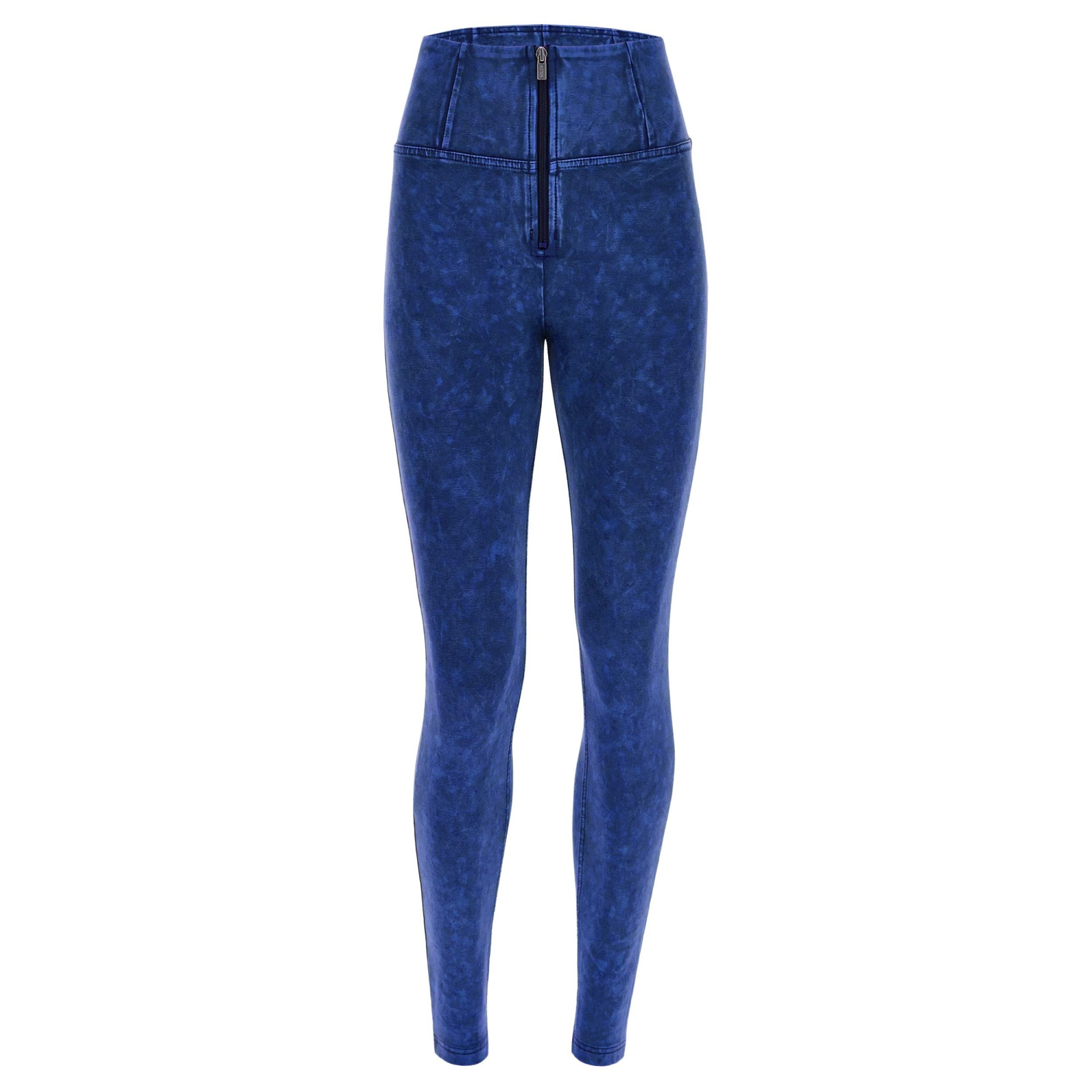 Freddy WR.UP® Damen Push-Up Hose - High Waist Super Skinny - Garment Dyed - Dunkelblau - B57 Freddy WR.UP® Damen Push-Up Hose - High Waist Super Skinny - Garment Dyed - Dunkelblau - B57