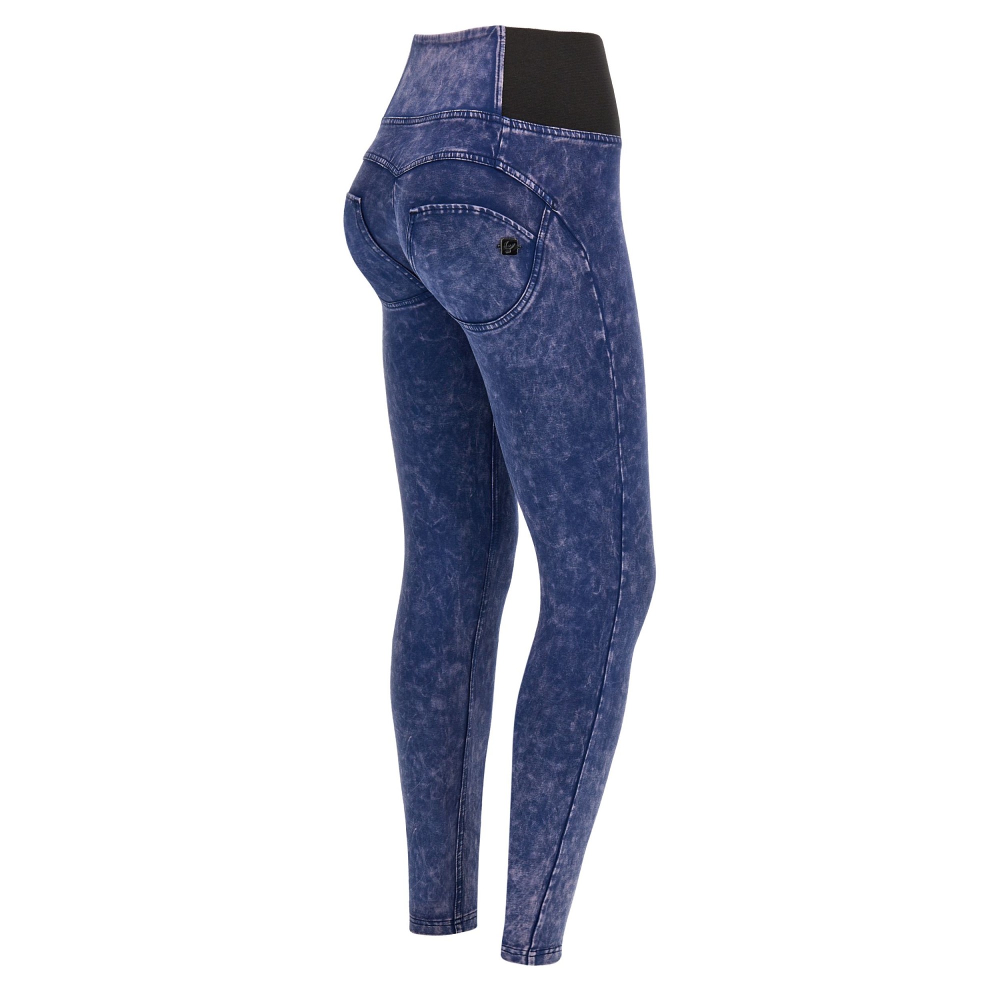 Freddy WR.UP® Damen Push-Up Hose - High Waist Super Skinny - elastischer Taillenbund - Dunkelblau - B57 Freddy WR.UP® Damen Push-Up Hose - High Waist Super Skinny - elastischer Taillenbund - Dunkelblau - B57